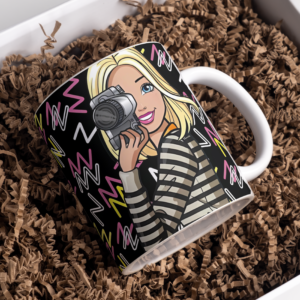 Taza personalizada Barbie (M.132) - 325 ML