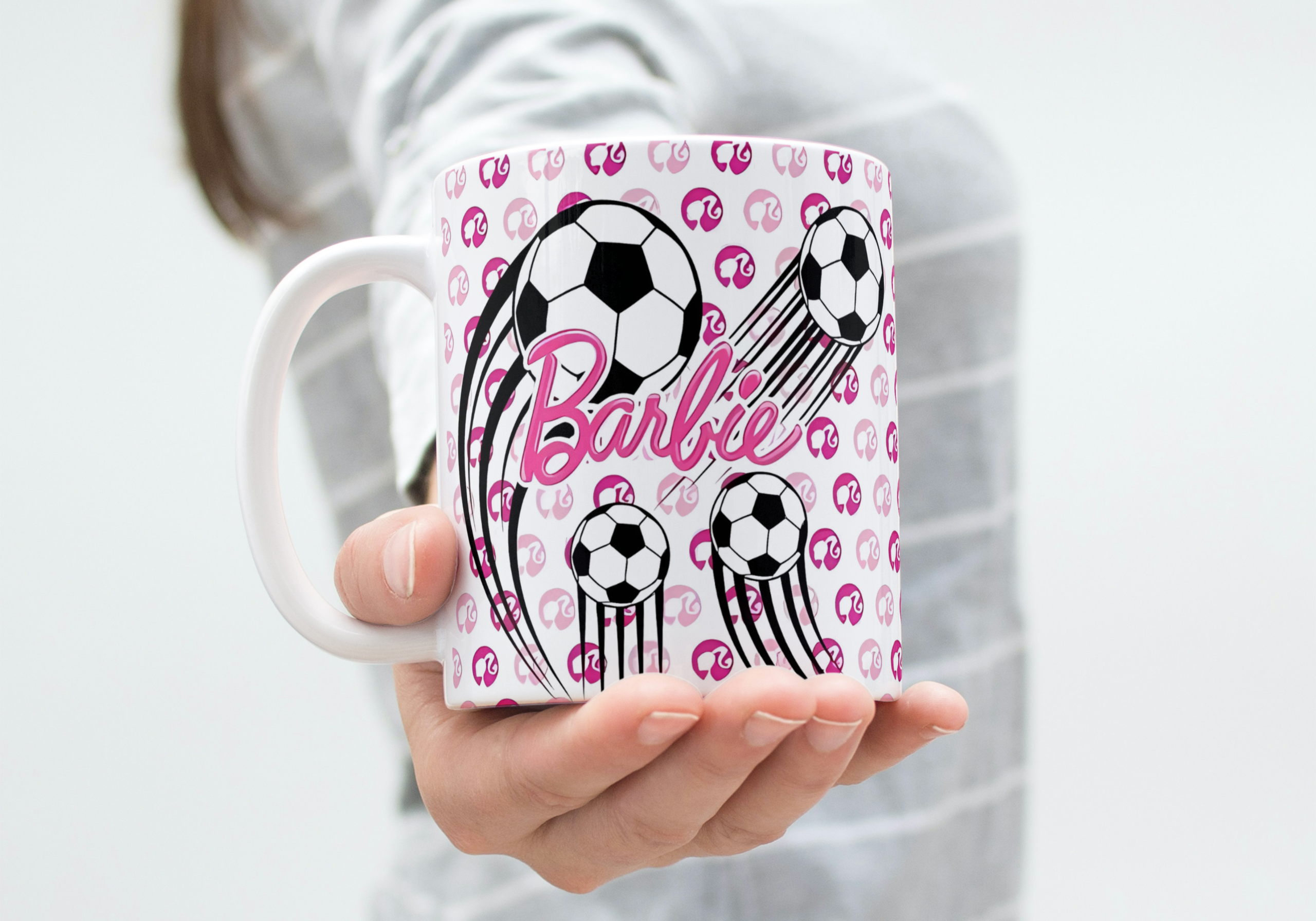 Taza personalizada Barbie (M.186) - 325 ML - Imagen 2