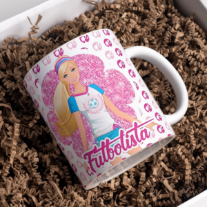 Taza personalizada Barbie (M.186) - 325 ML