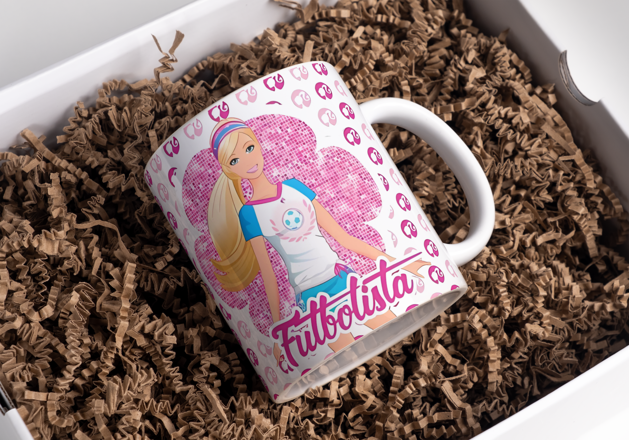 Taza personalizada Barbie (M.186) - 325 ML