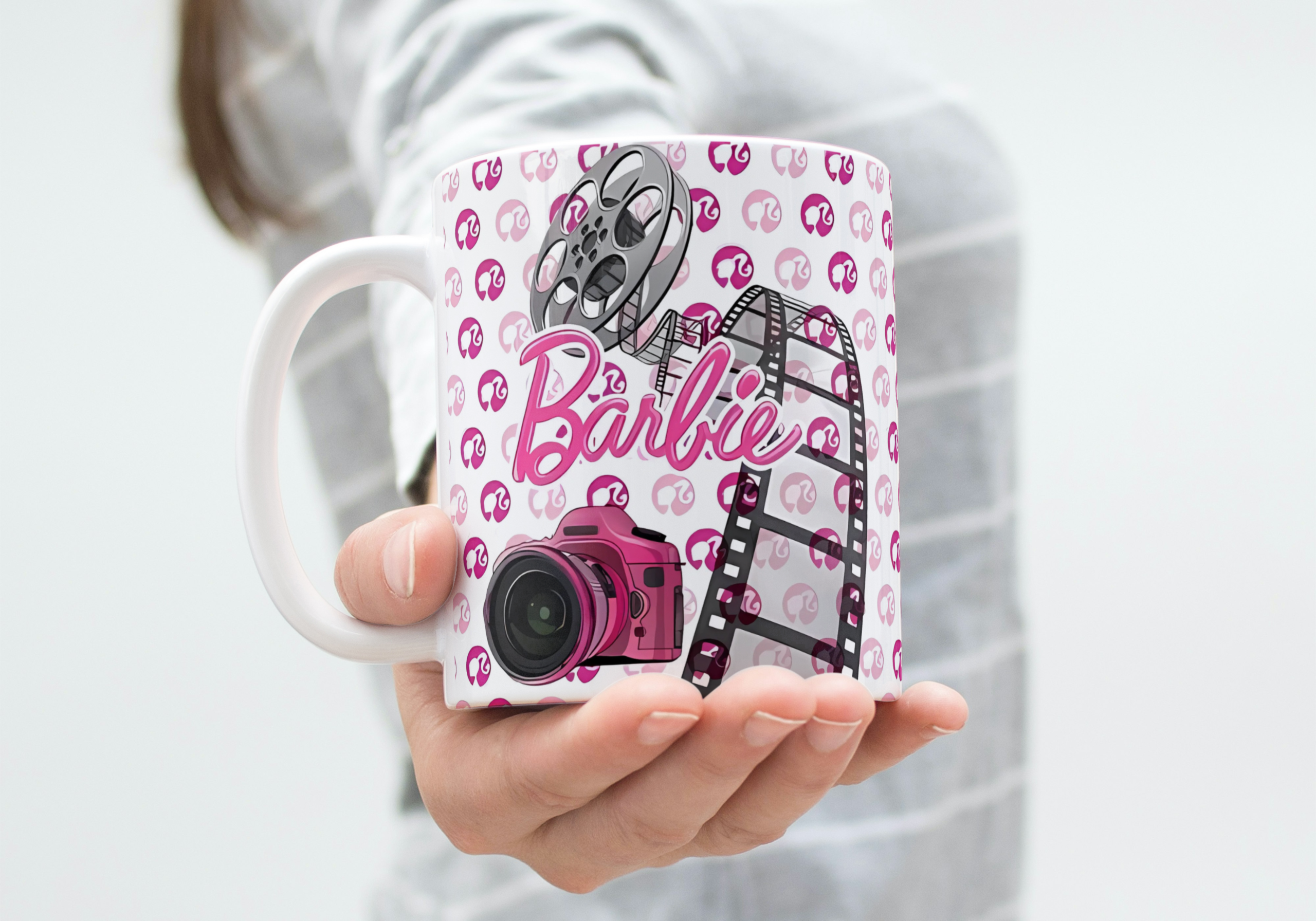 Taza personalizada Barbie (M.265) - 325 ML - Imagen 2