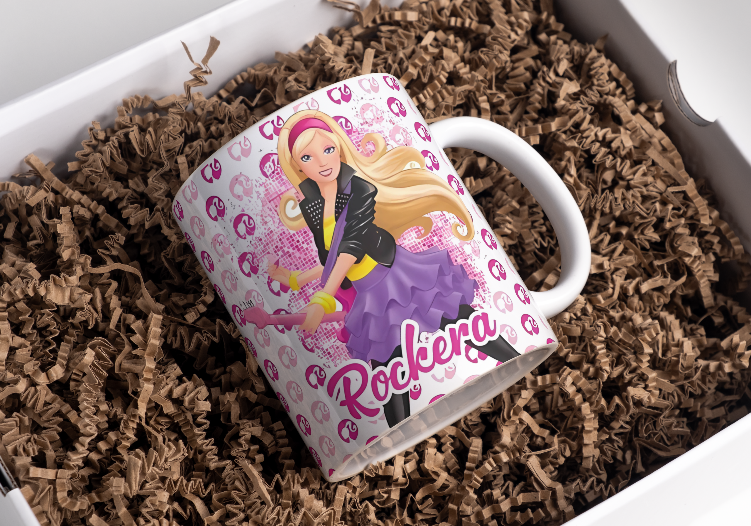 Taza personalizada Barbie (M.281) - 325 ML
