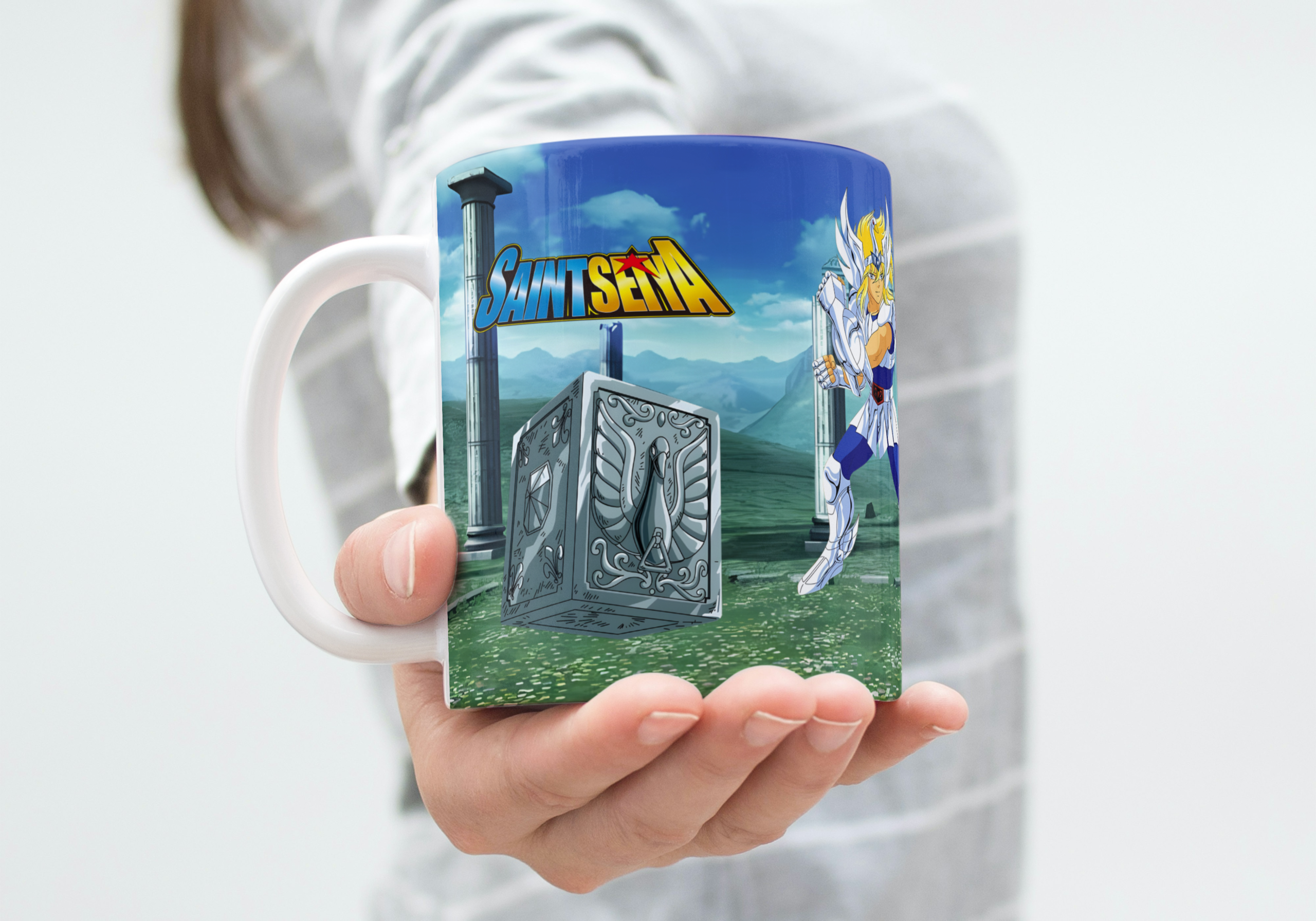 Taza personalizada Saint Seiya (M.340) - 325 ML - Imagen 2