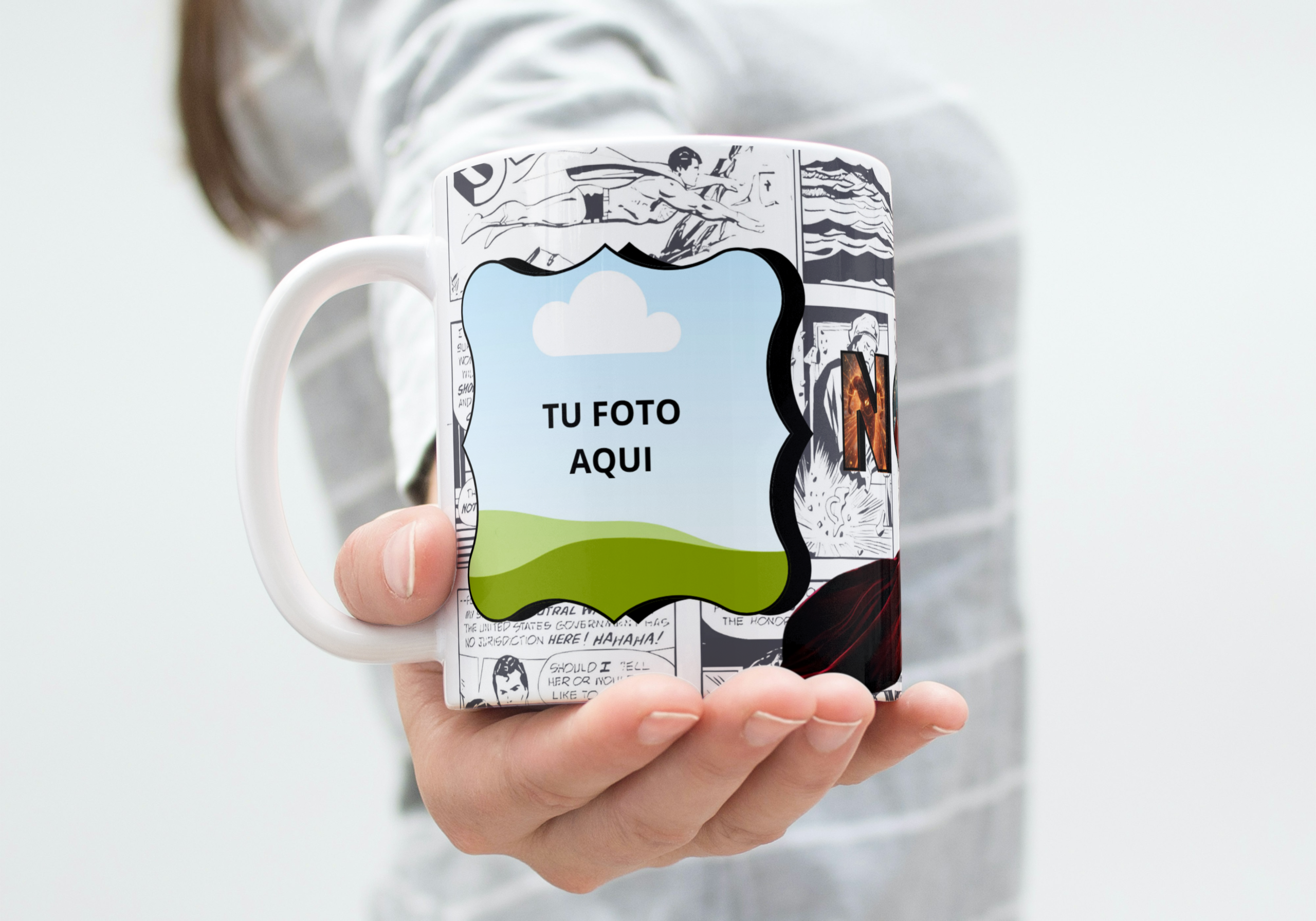 Taza personalizada Dc (M.200) - 325 ML - Imagen 2