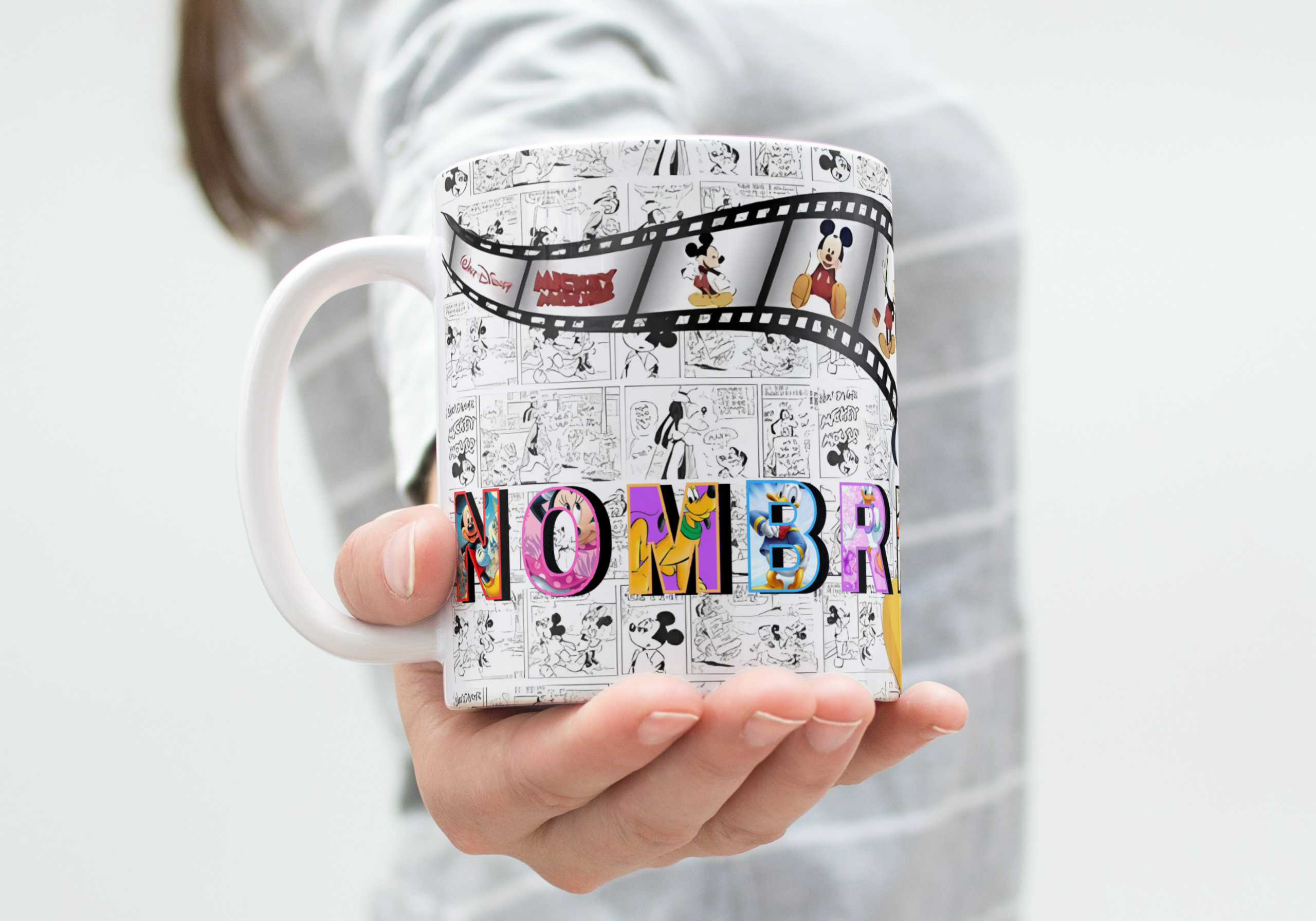 Taza personalizada Disney (M.252) - 325 ML - Imagen 2