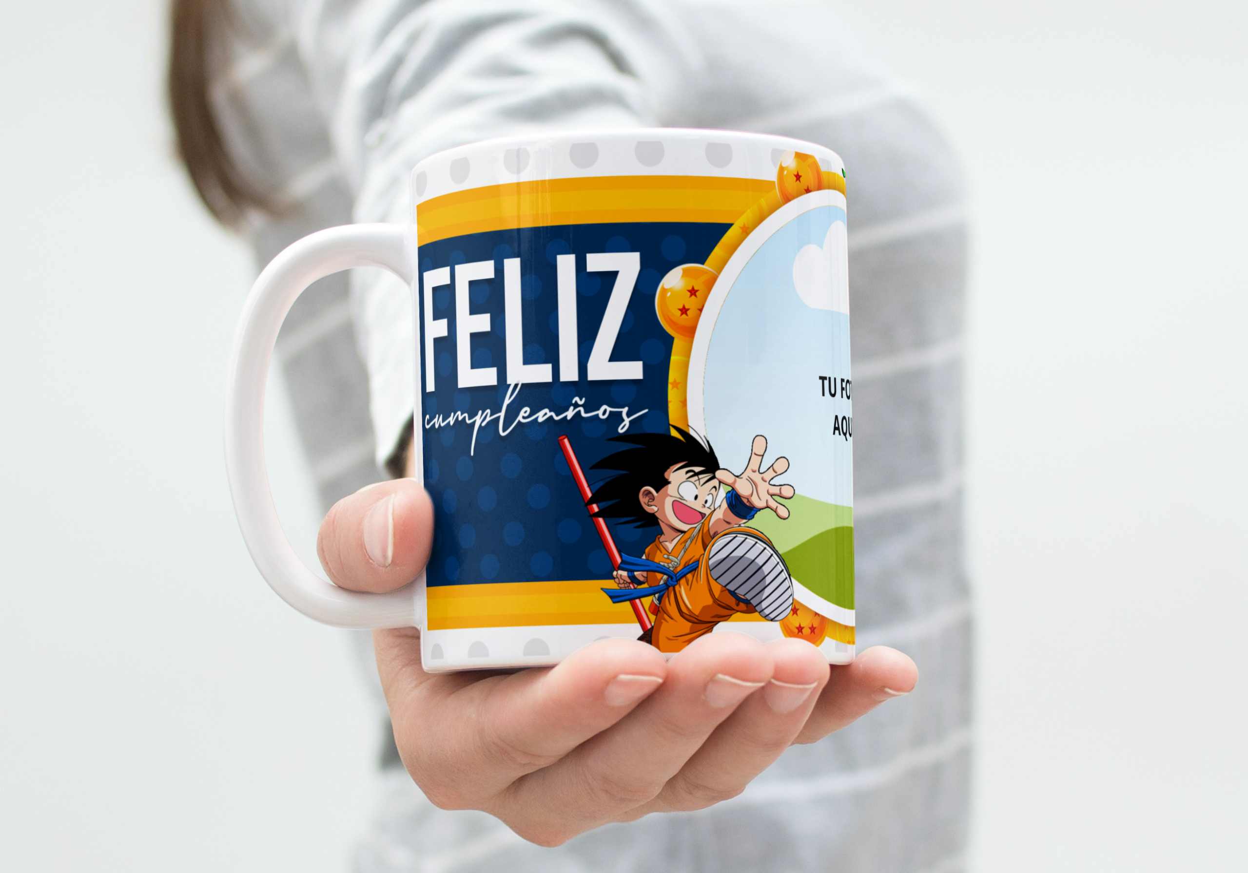 Taza personalizada Dragon Ball (M.121) - 325 ML - Imagen 2