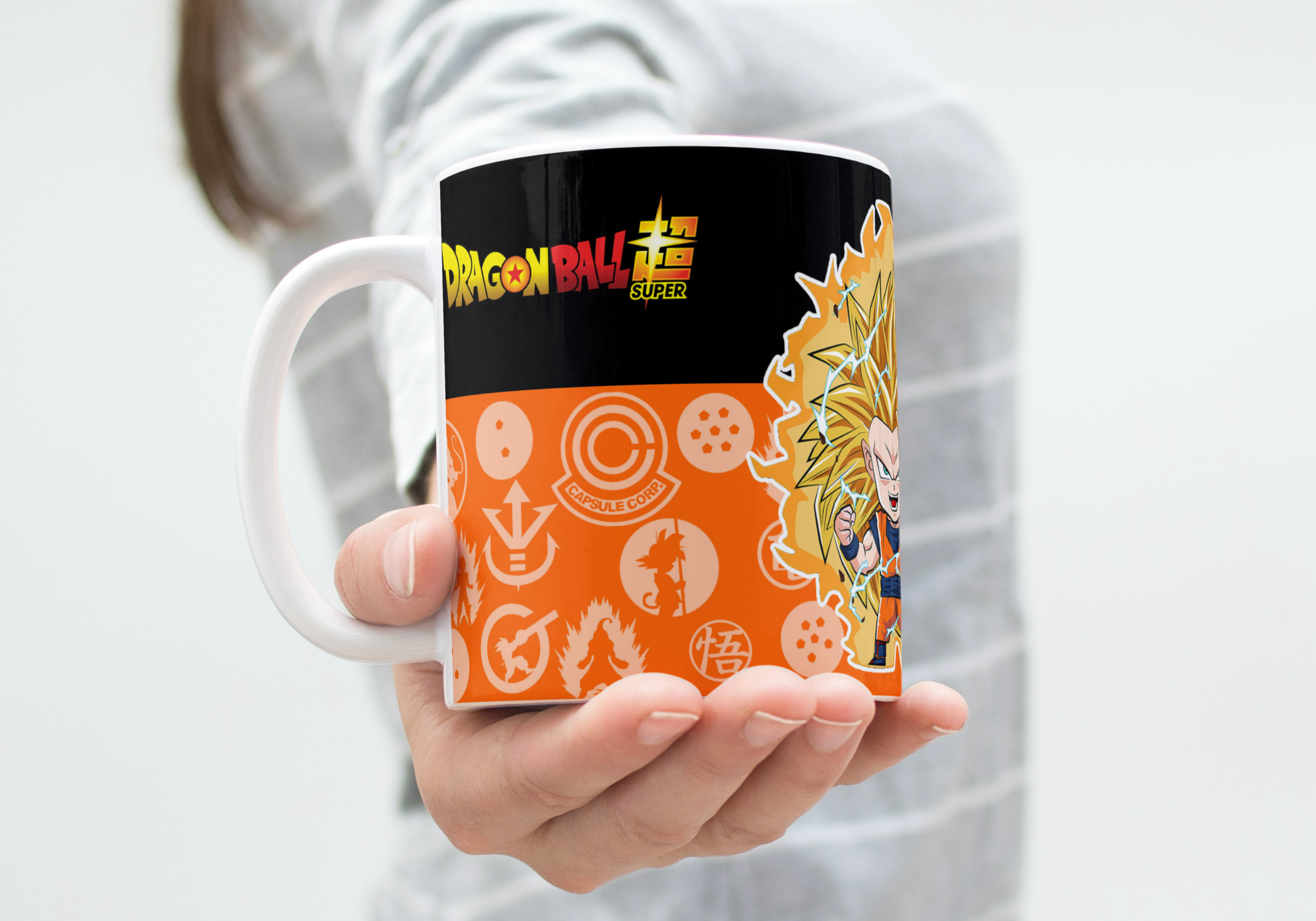 Taza personalizada Dragon Ball (M.203) - 325 ML - Imagen 2