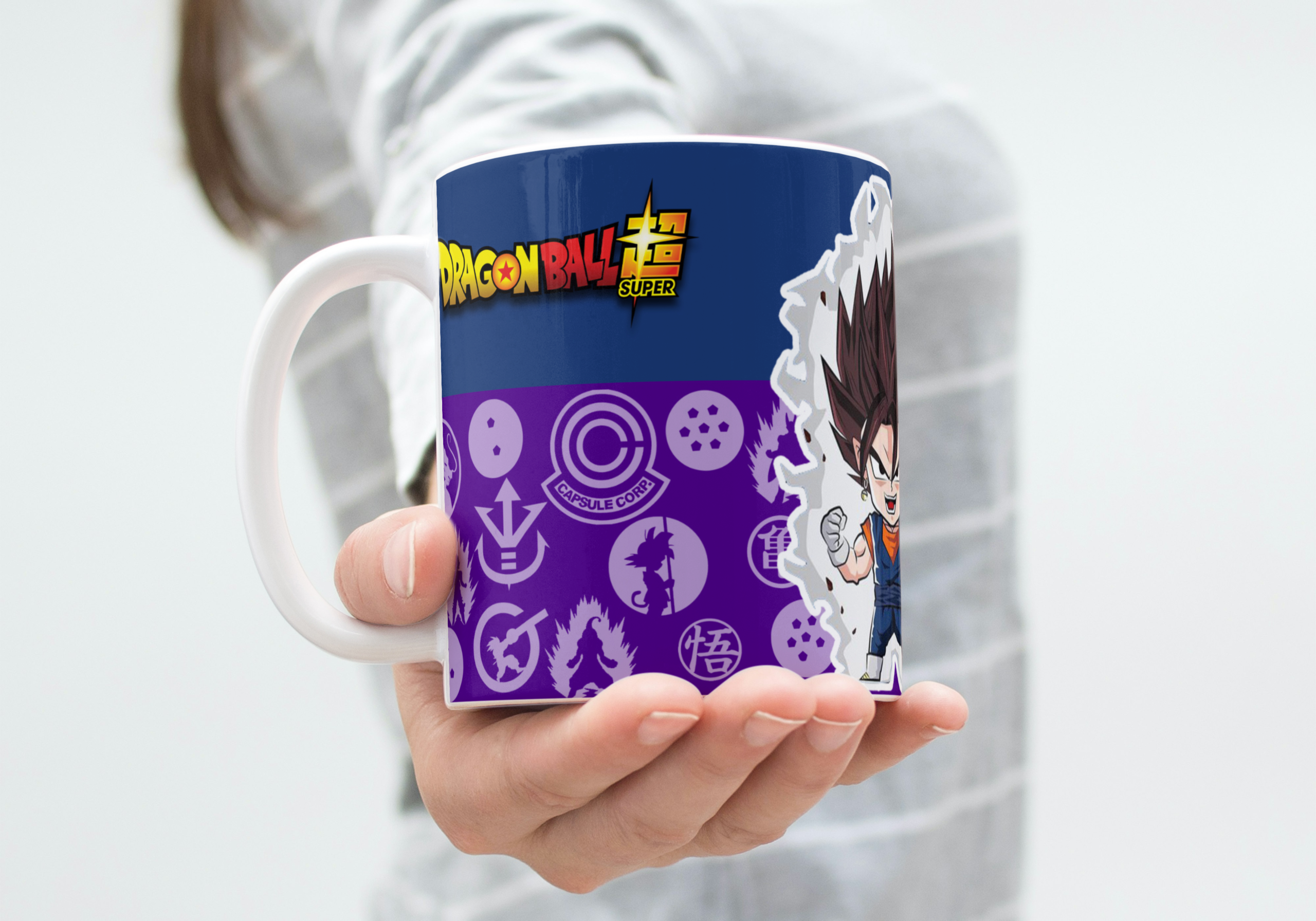 Taza personalizada Dragon Ball (M.215) - 325 ML - Imagen 2