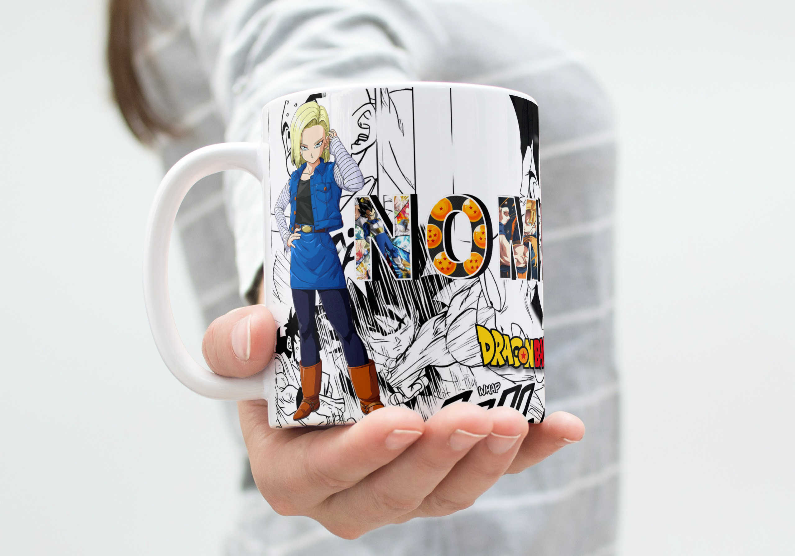 Taza personalizada Dragon Ball (M.219) - 325 ML - Imagen 2