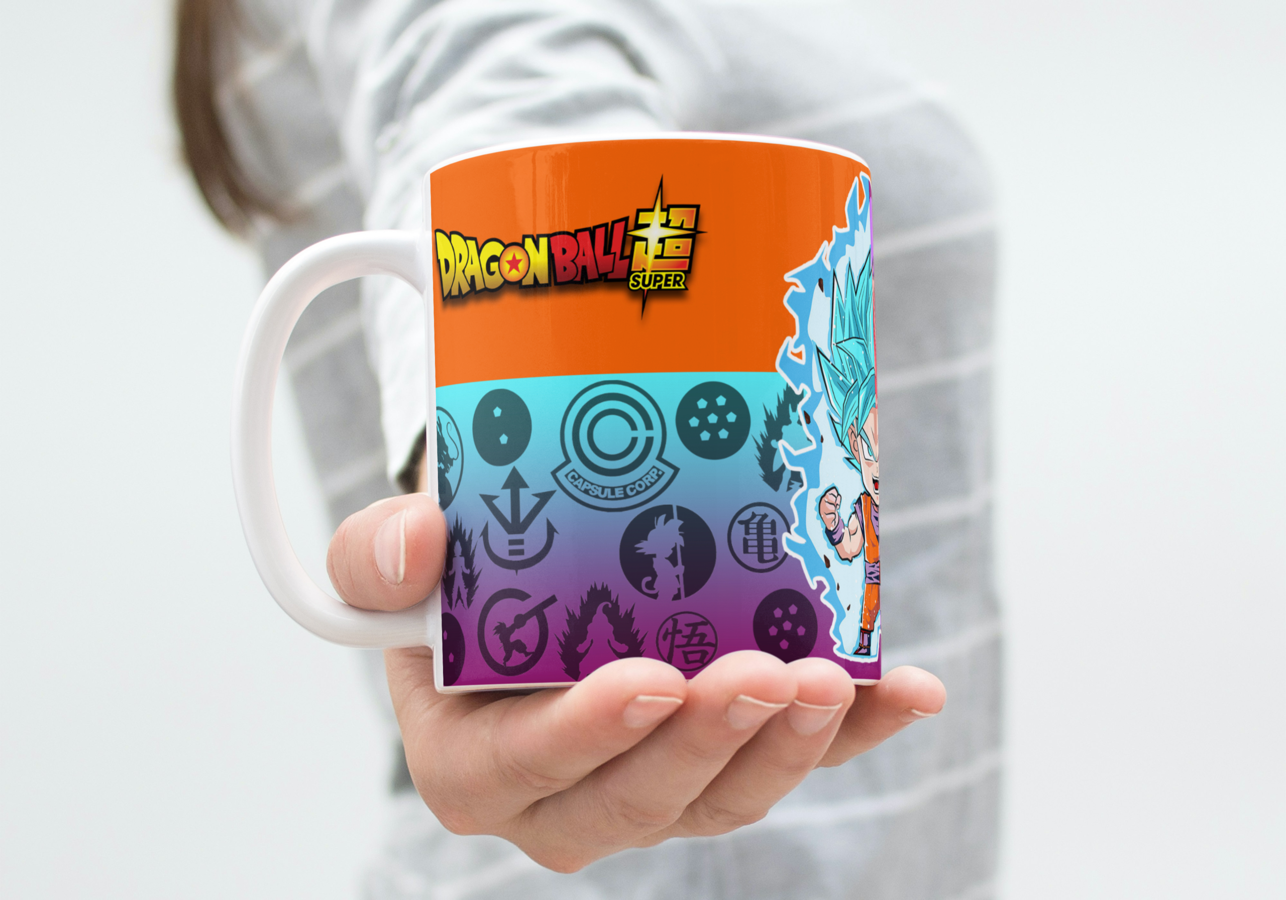 Taza personalizada Dragon Ball (M.229) - 325 ML - Imagen 2