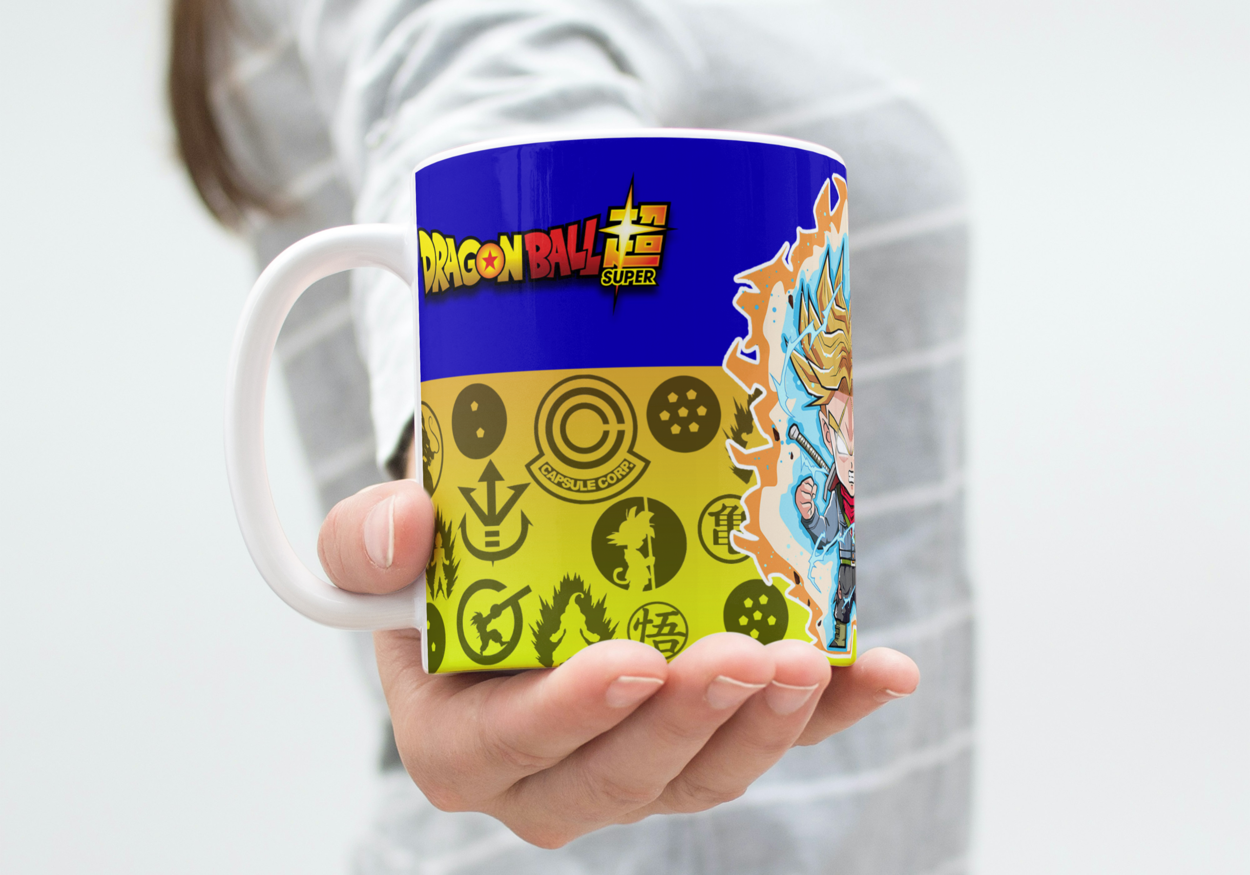 Taza personalizada Dragon Ball (M.245) - 325 ML - Imagen 2
