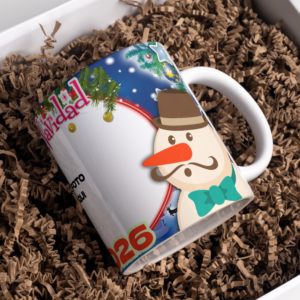 Taza personalizada Navidad (M.108) - 325 ML