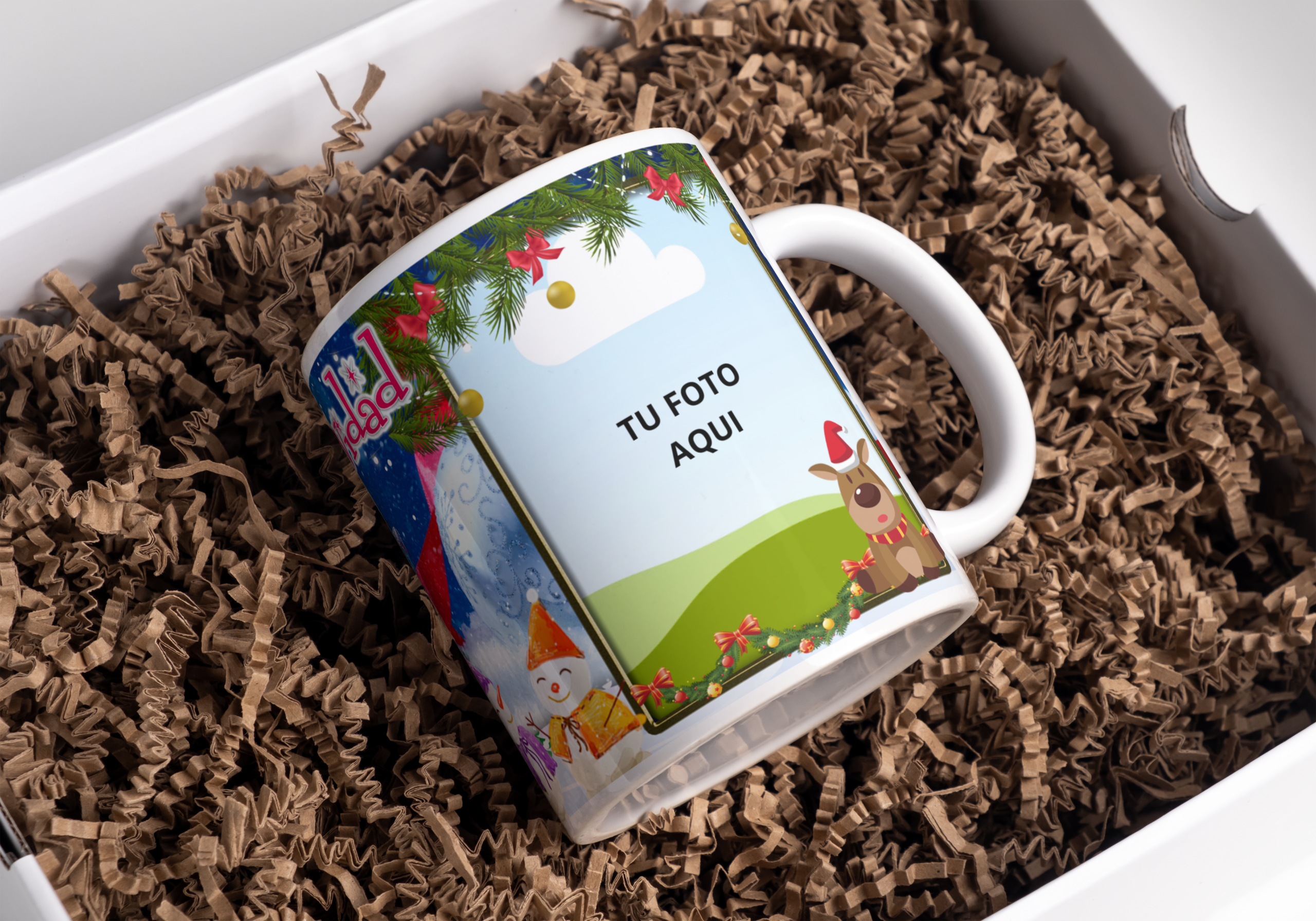 Taza personalizada Navidad (M.170) - 325 ML