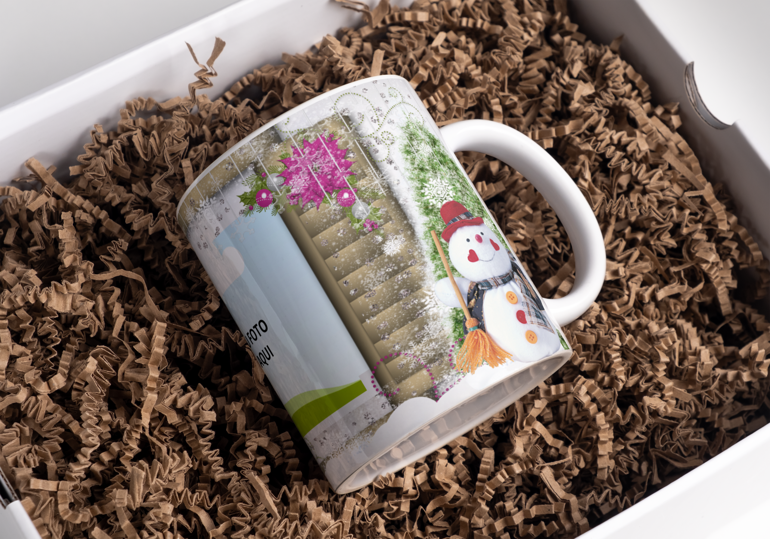 Taza personalizada Navidad (M.228) - 325 ML