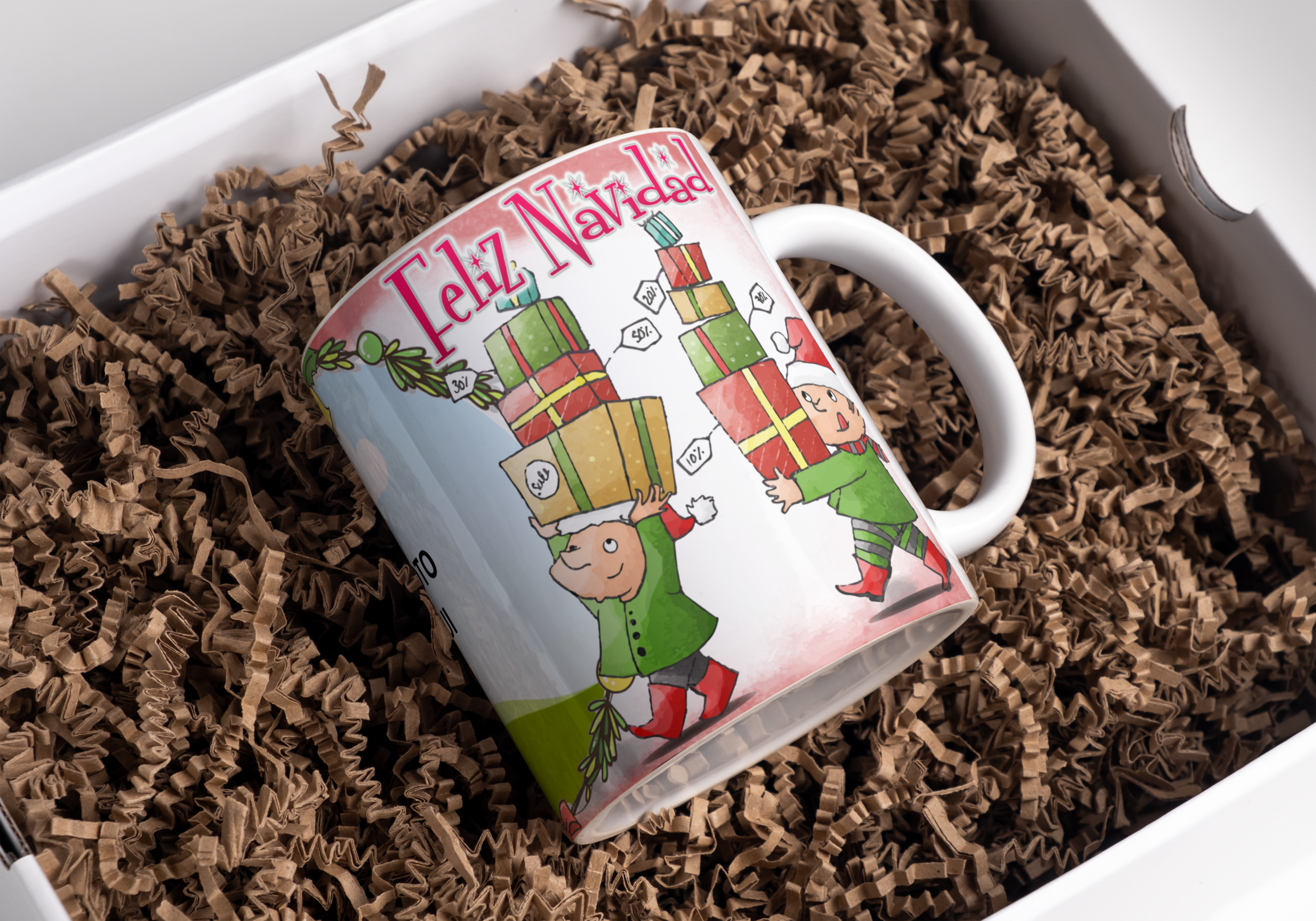 Taza personalizada Navidad (M.267) - 325 ML