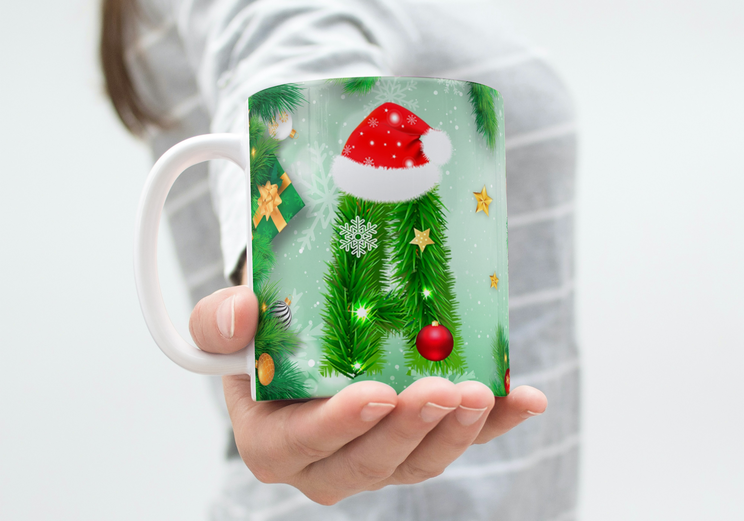 Taza personalizada Navidad (M.334) - 325 ML
