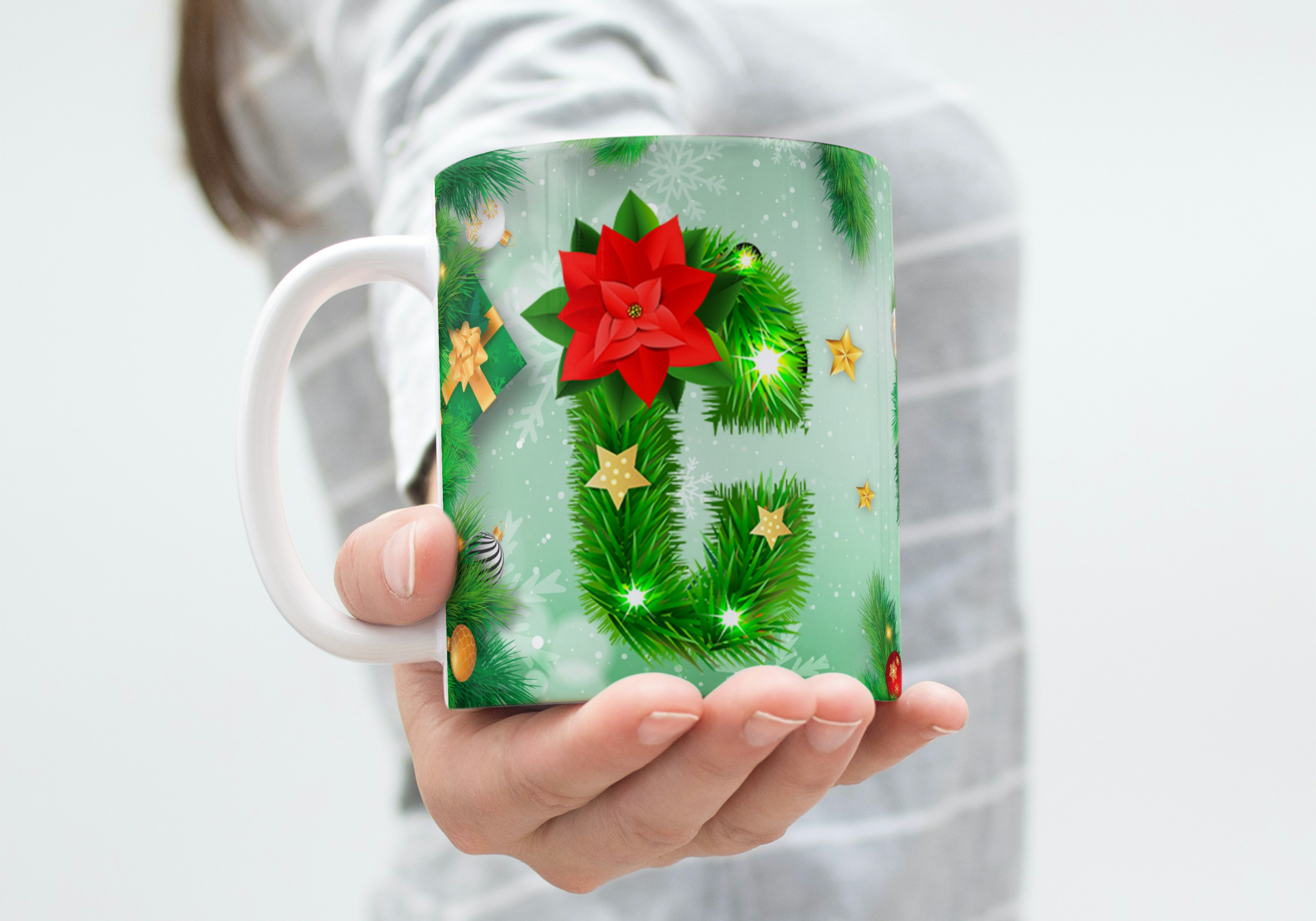 Taza personalizada Navidad (M.339) - 325 ML