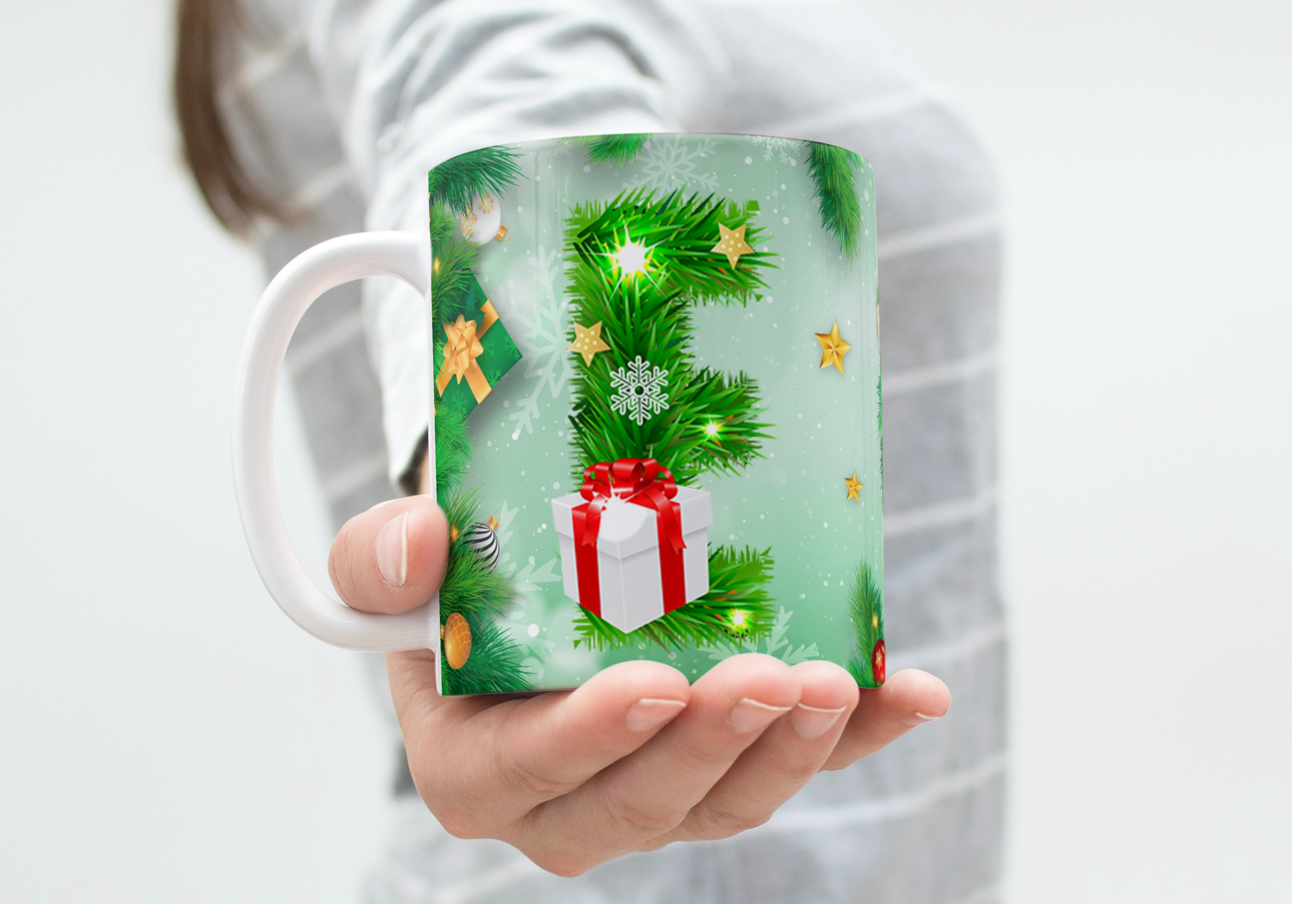 Taza personalizada Navidad (M.347) - 325 ML