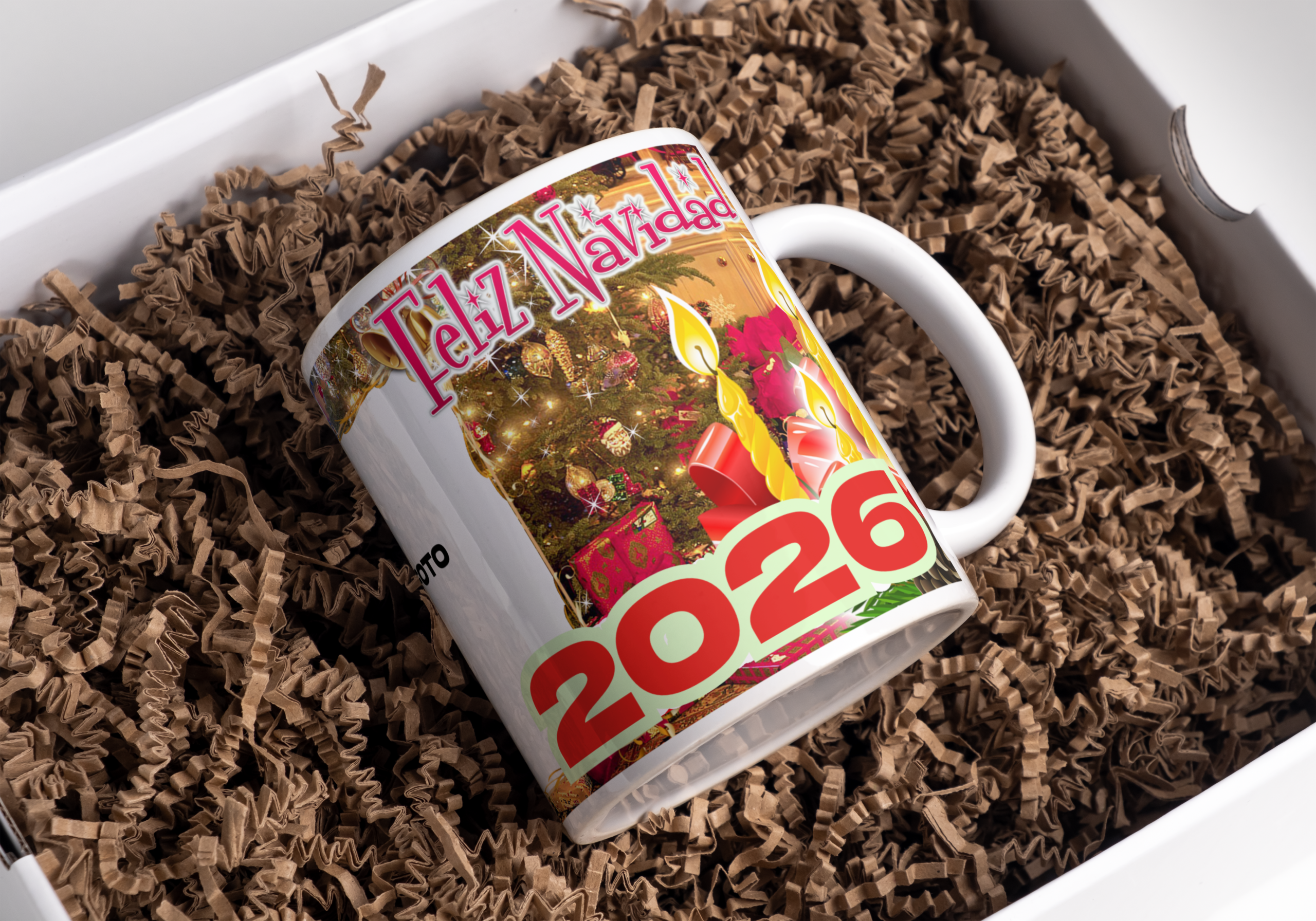 Taza personalizada Navidad (M.80) - 325 ML