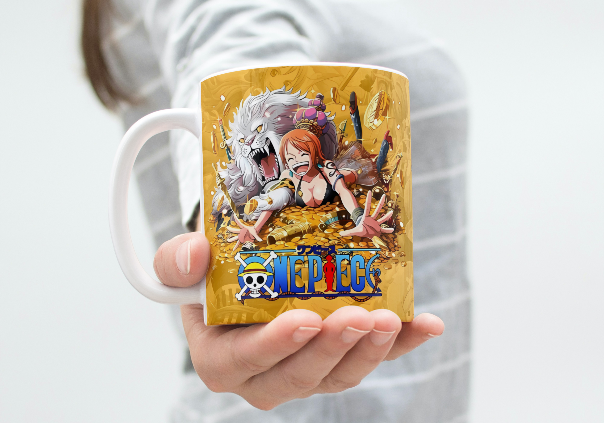Taza personalizada One Piece (M.327) - 325 ML - Imagen 2