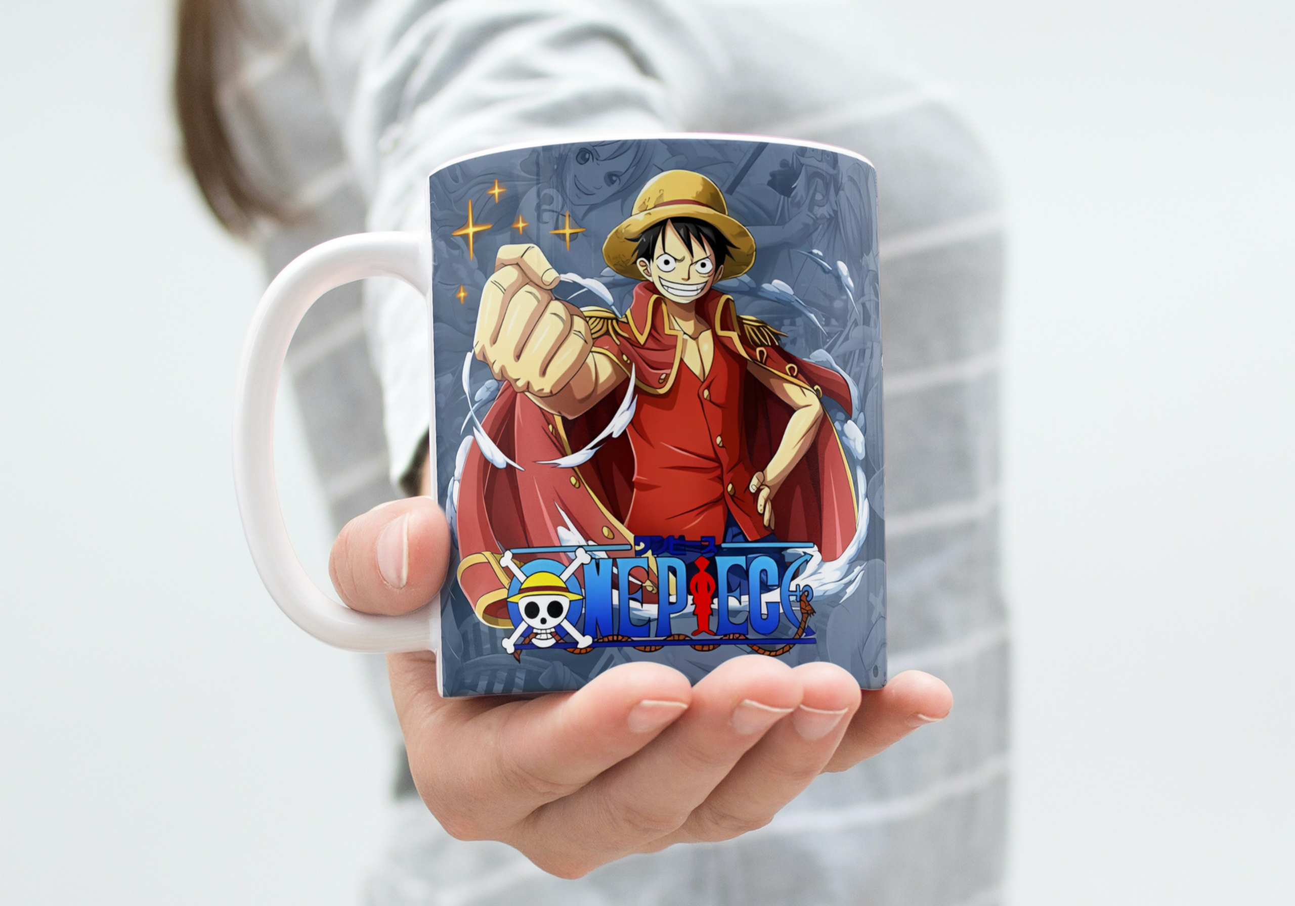 Taza personalizada One Piece (M.255) - 325 ML - Imagen 2