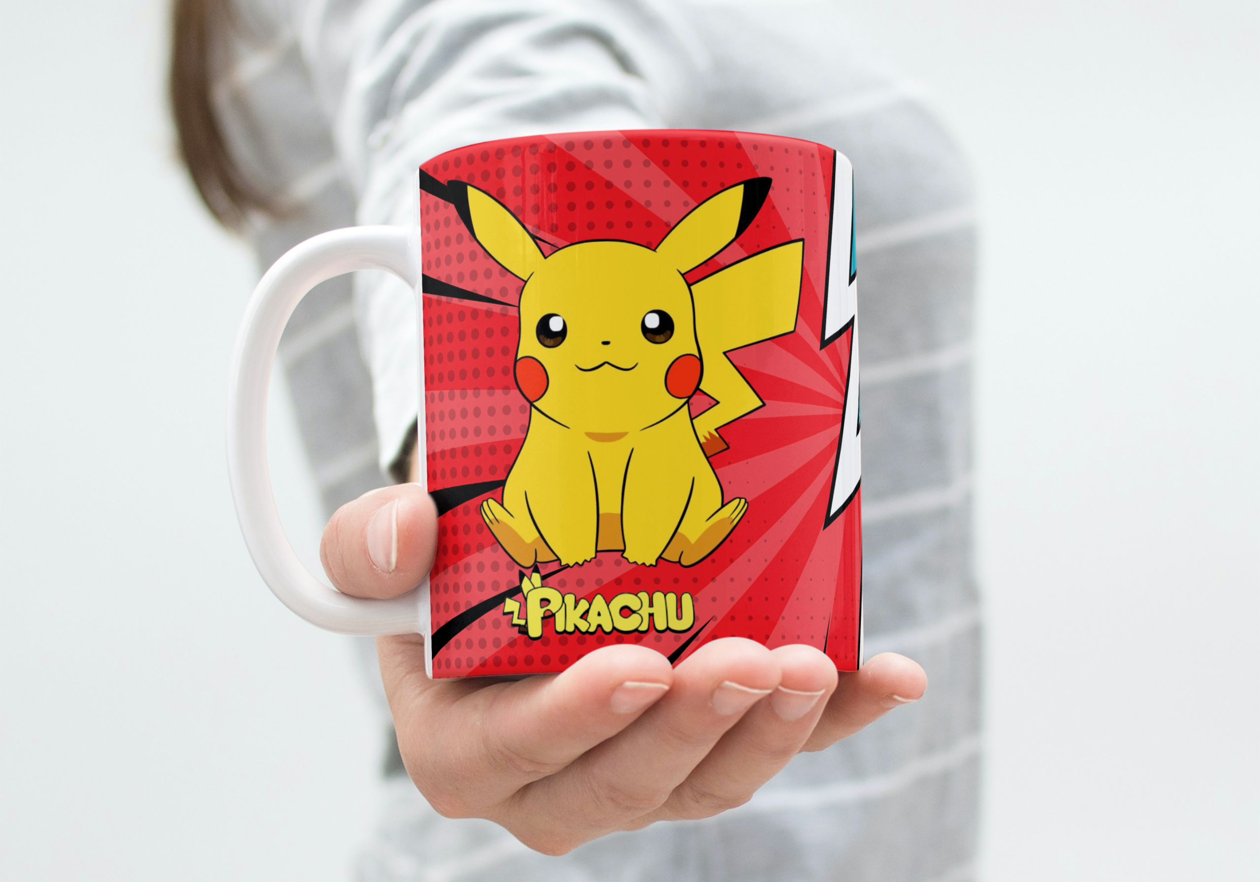 Taza personalizada Pokemon (M.325) - 325 ML - Imagen 2