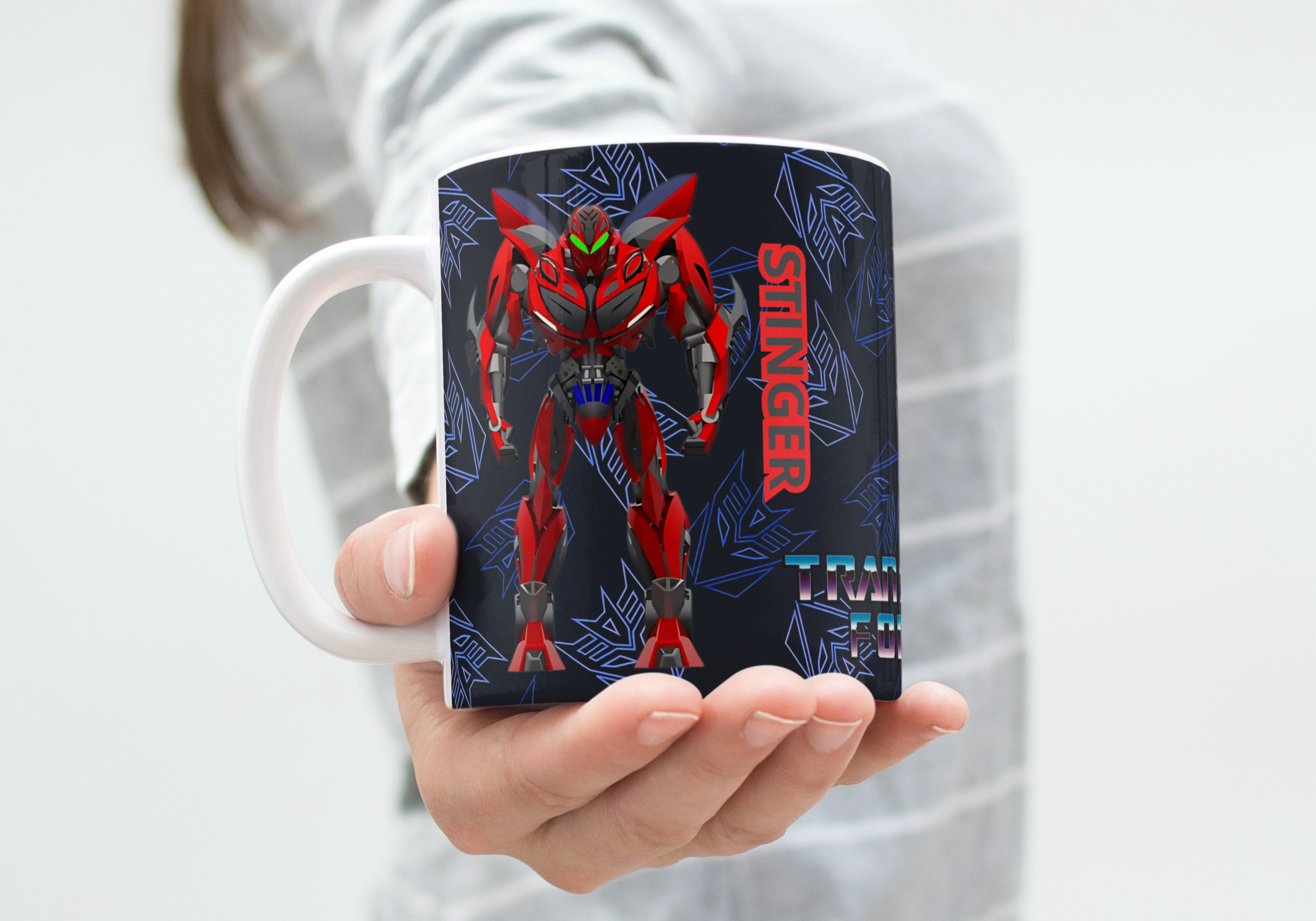 Taza personalizada Transformers (M.320) - 325 ML