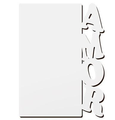 Foto Panel AMOR vertical 15 cm x 20 cm - Imagen 2