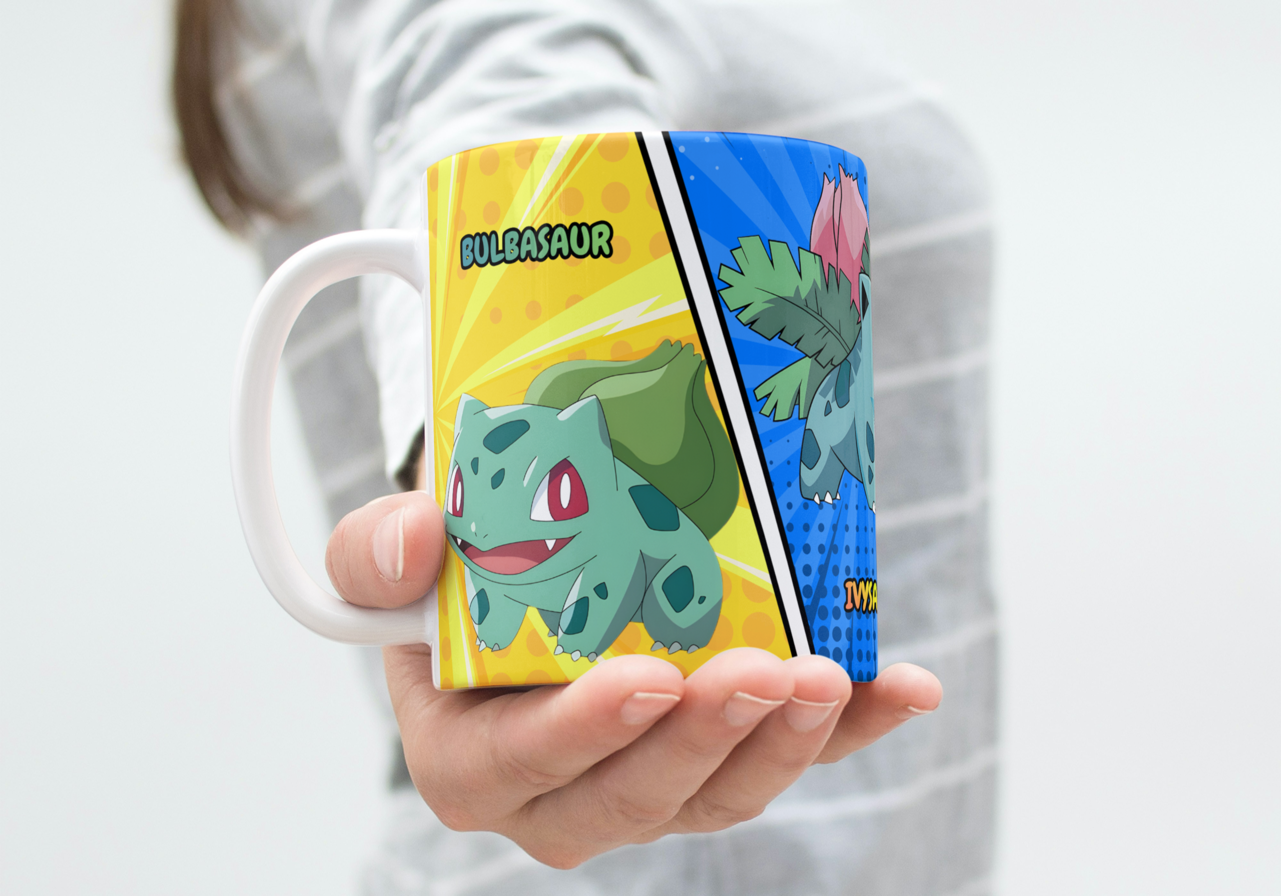Taza personalizada Pokemon (M.341) - 325 ML - Imagen 2
