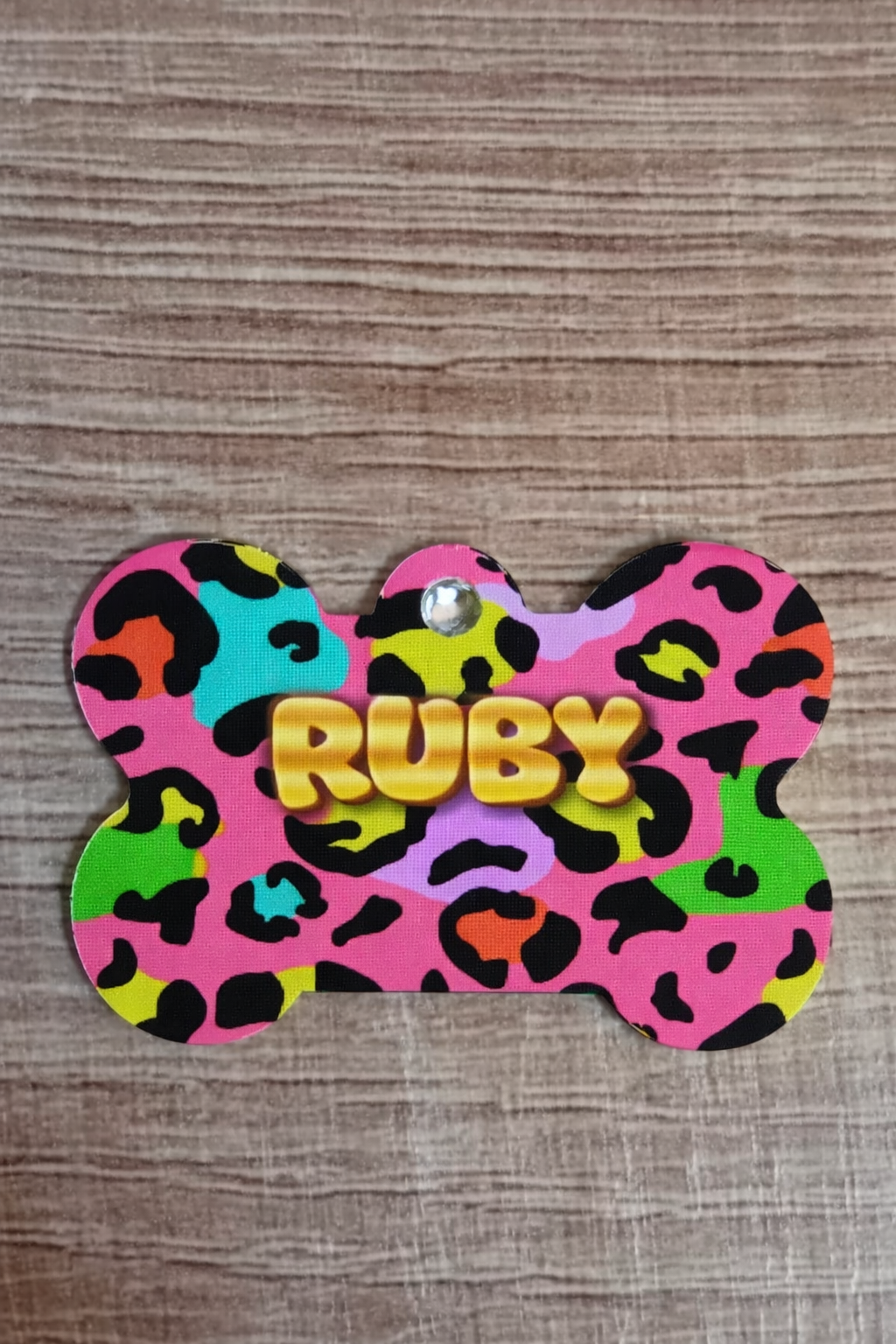 Placa identificación Mascota Hueso 2,5 cm x 3,8 cm (H.14)