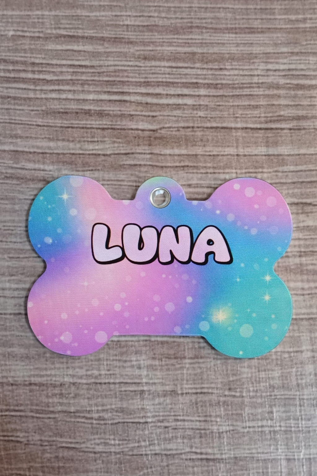 Placa identificación Mascota Hueso 2,5 cm x 3,8 cm (H.18)