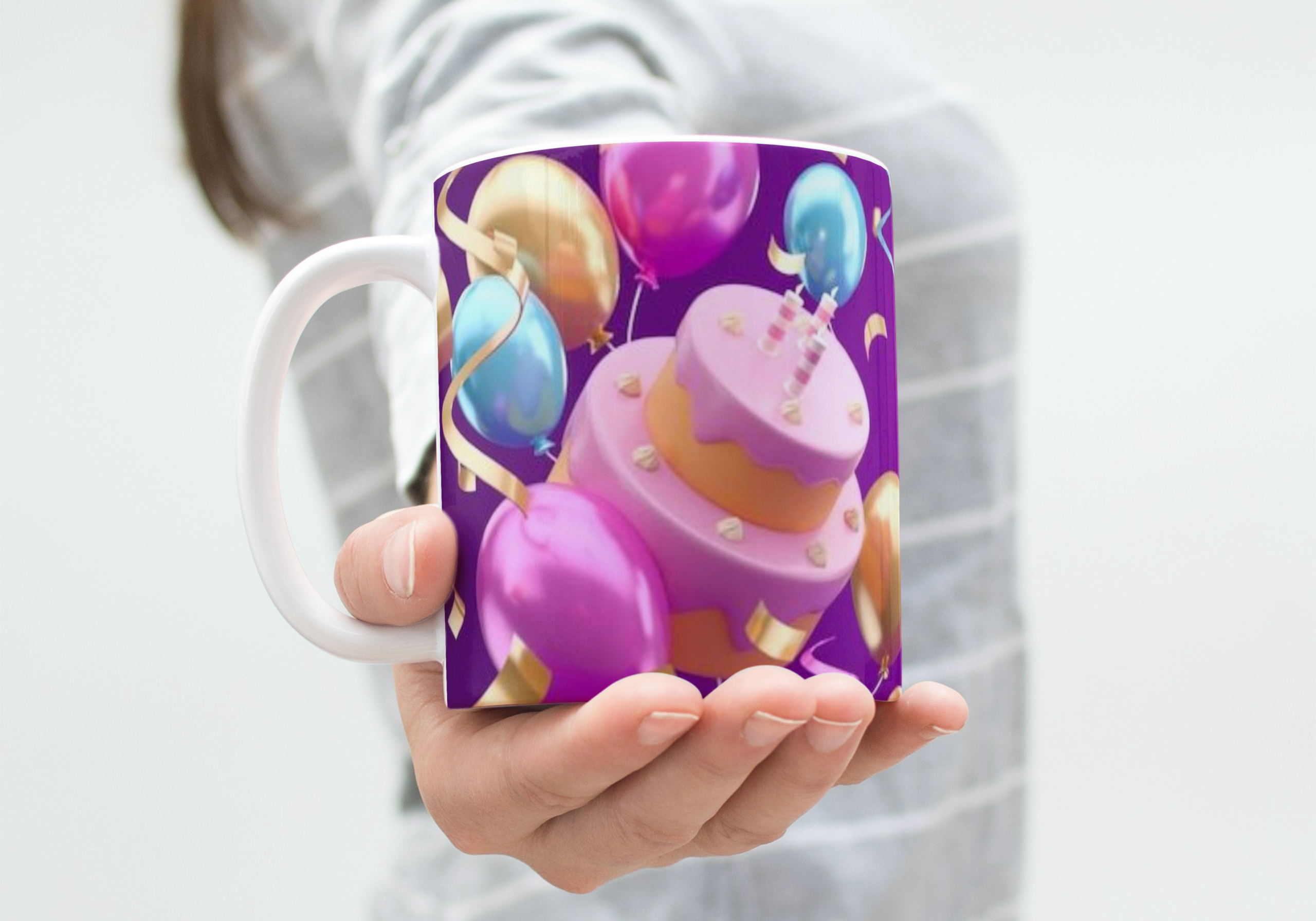 Taza personalizada Cumpleaños (M.15) - 325 ML - Imagen 2