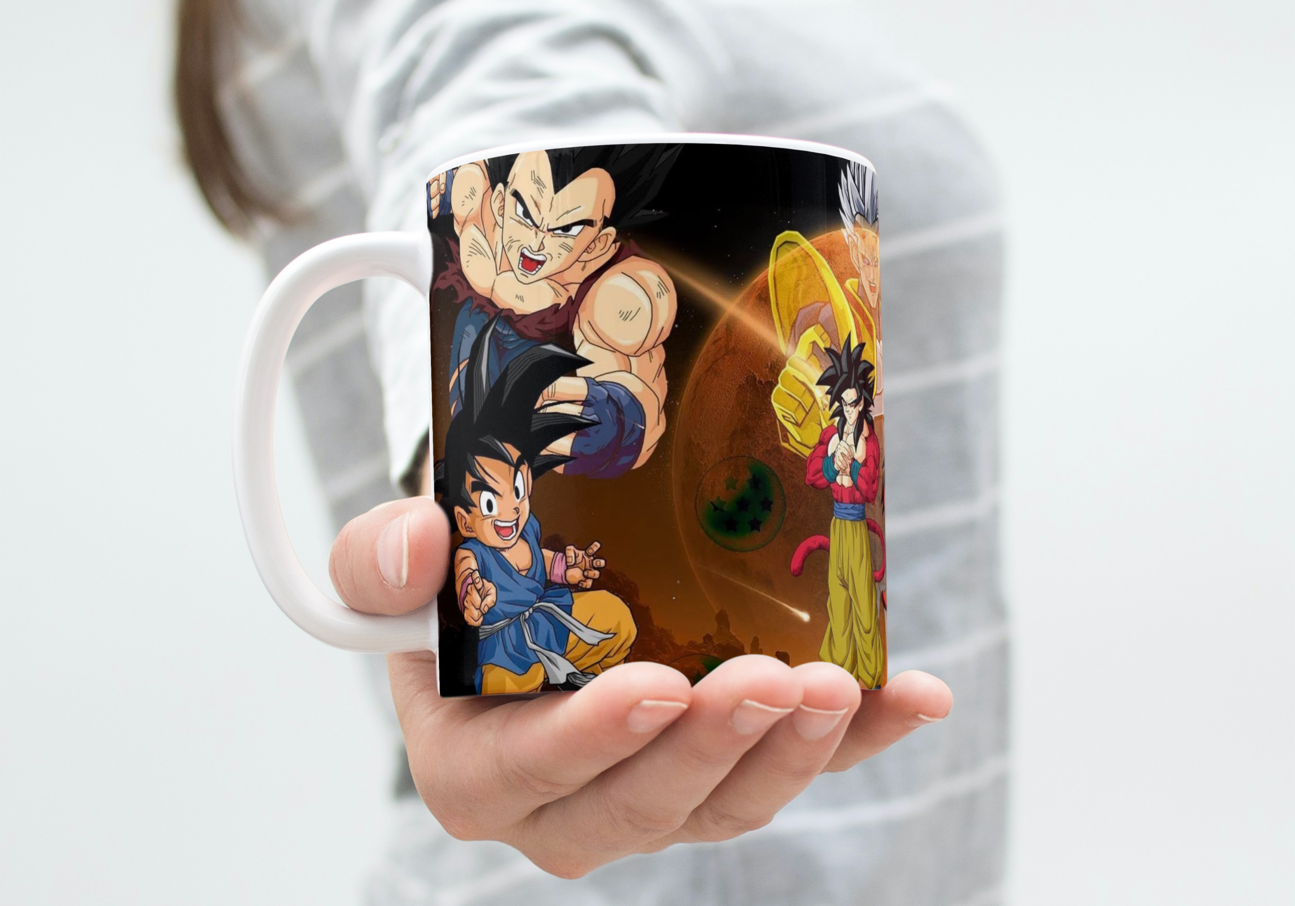Taza personalizada Dragon Ball (M.37) - 325 ML - Imagen 2