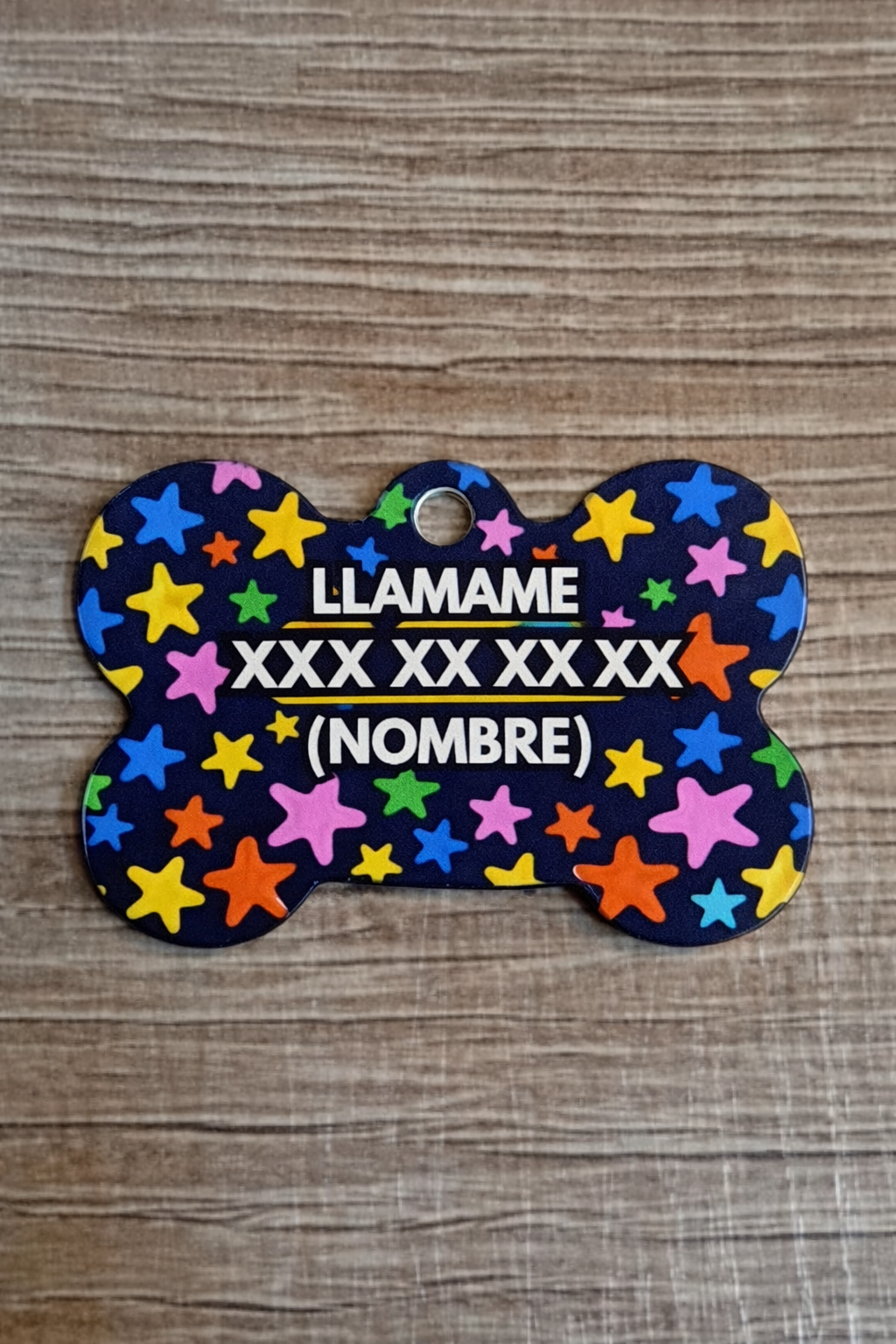 Placa identificación Mascota Hueso 2,5 cm x 3,8 cm (H.23) - Imagen 2