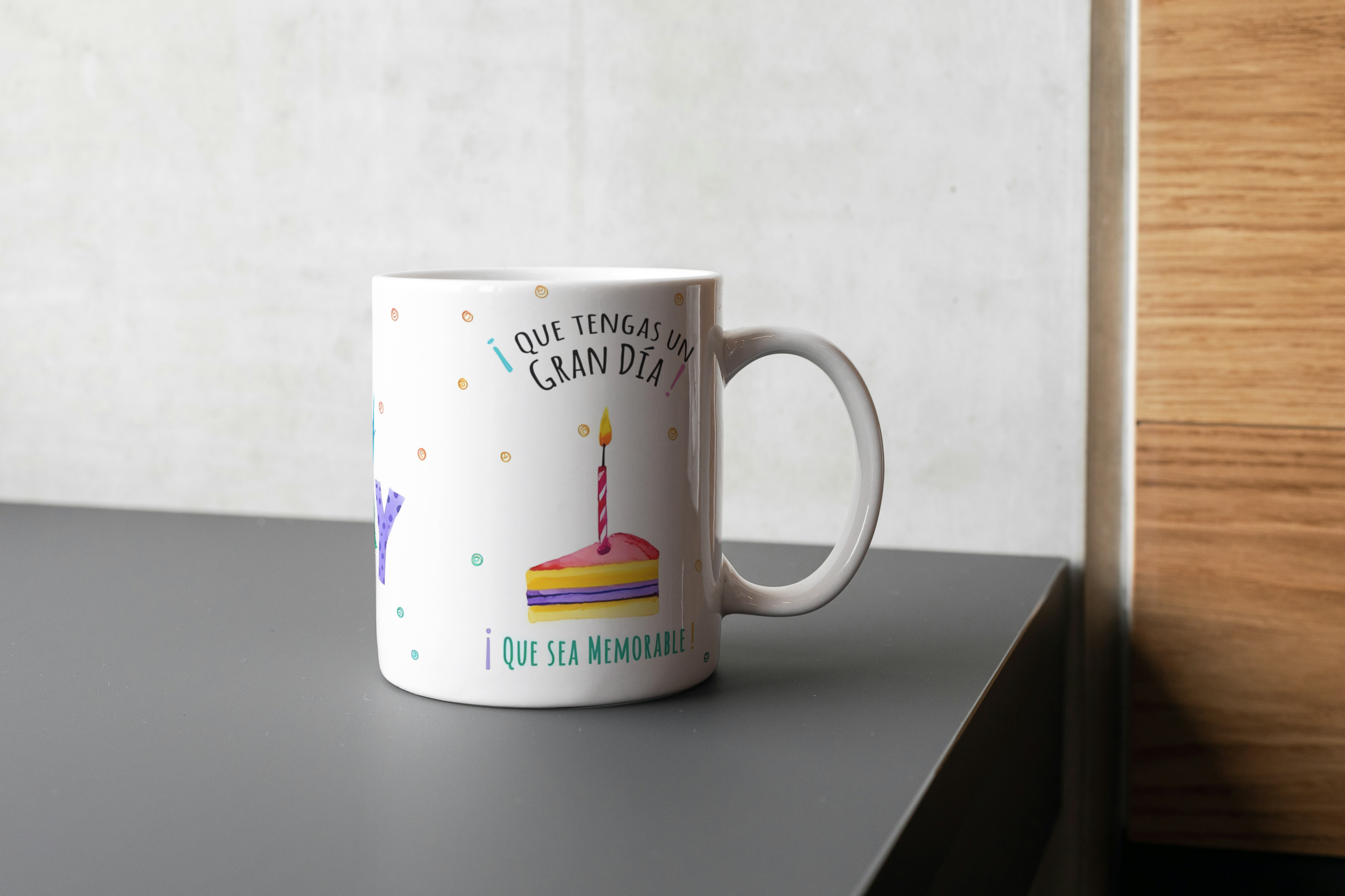 Taza personalizada Cumpleaños (M.417) - 325 ML