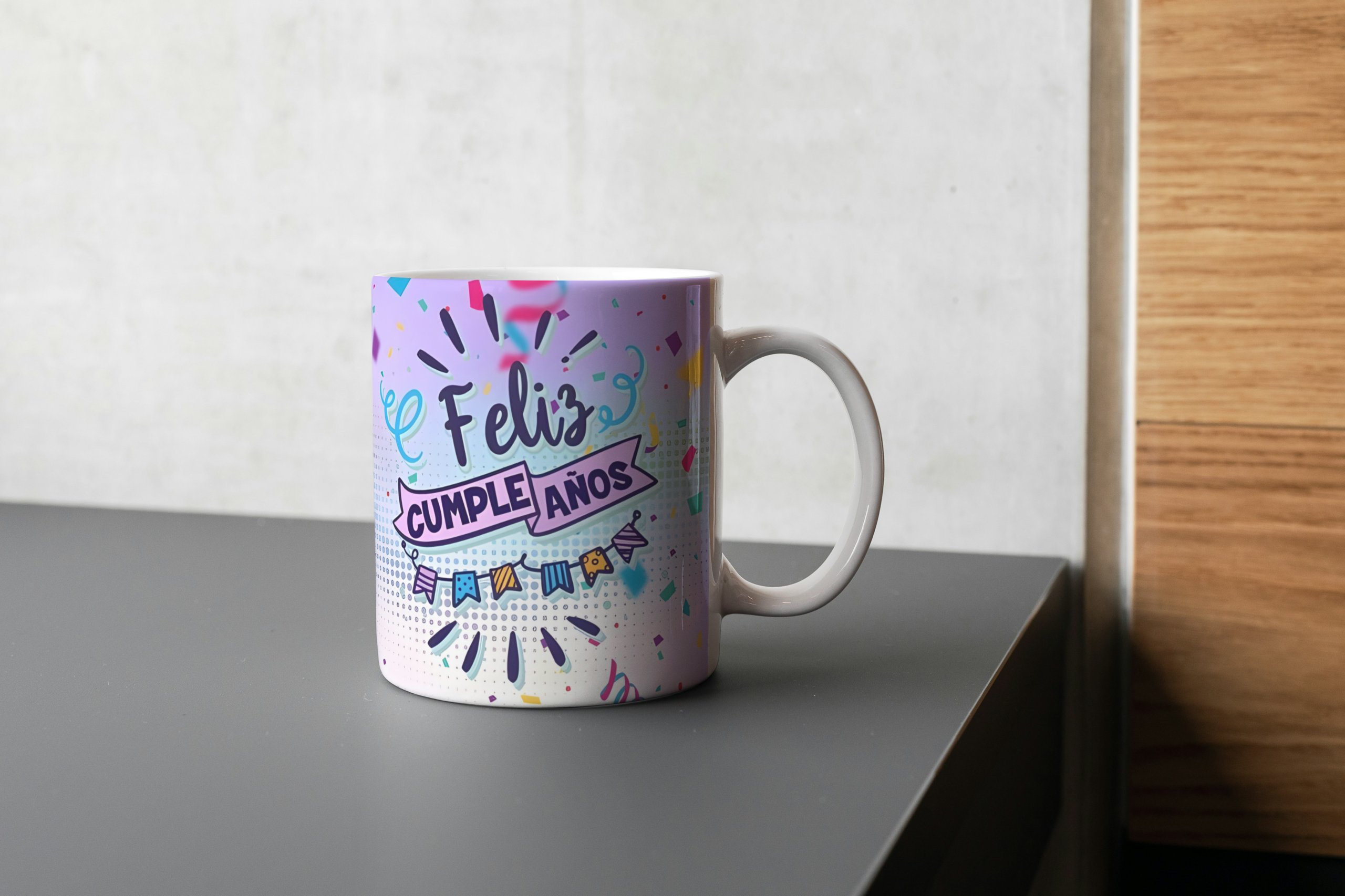 Taza personalizada Cumpleaños (M.418) - 325 ML