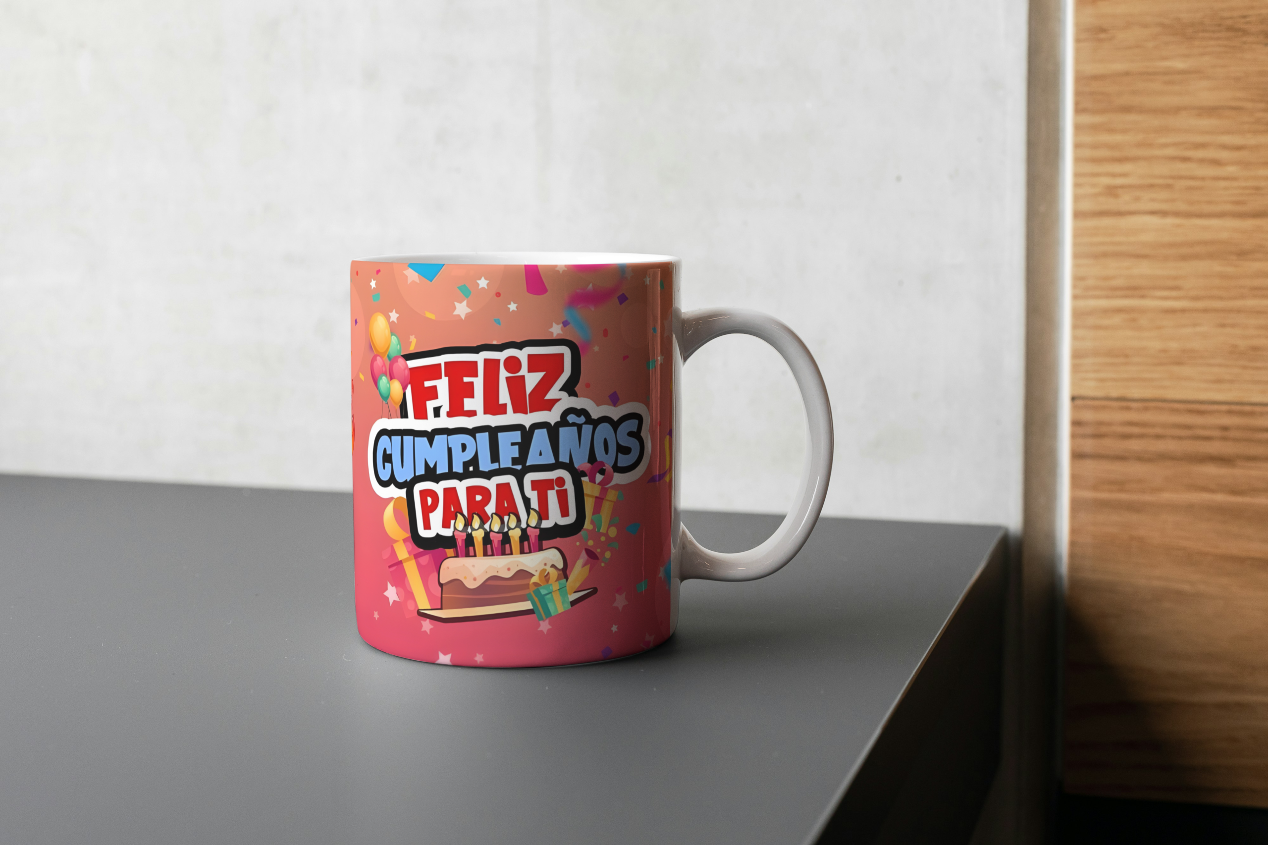 Taza personalizada Cumpleaños (M.419) - 325 ML