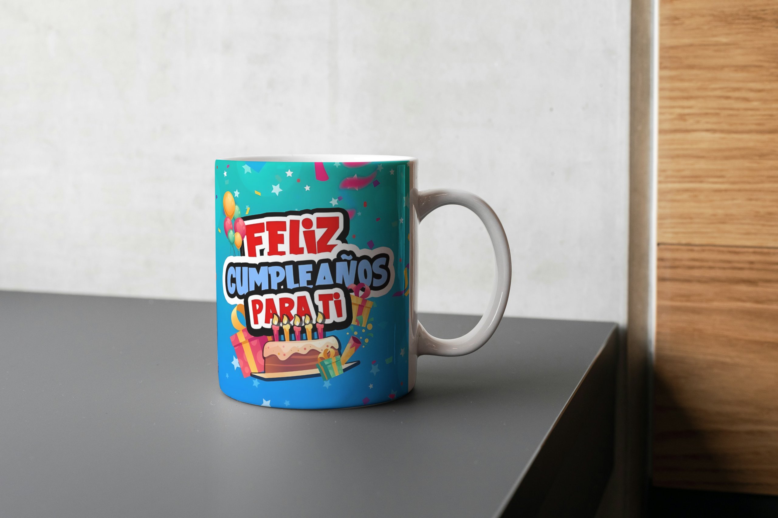 Taza personalizada Cumpleaños (M.422) - 325 ML