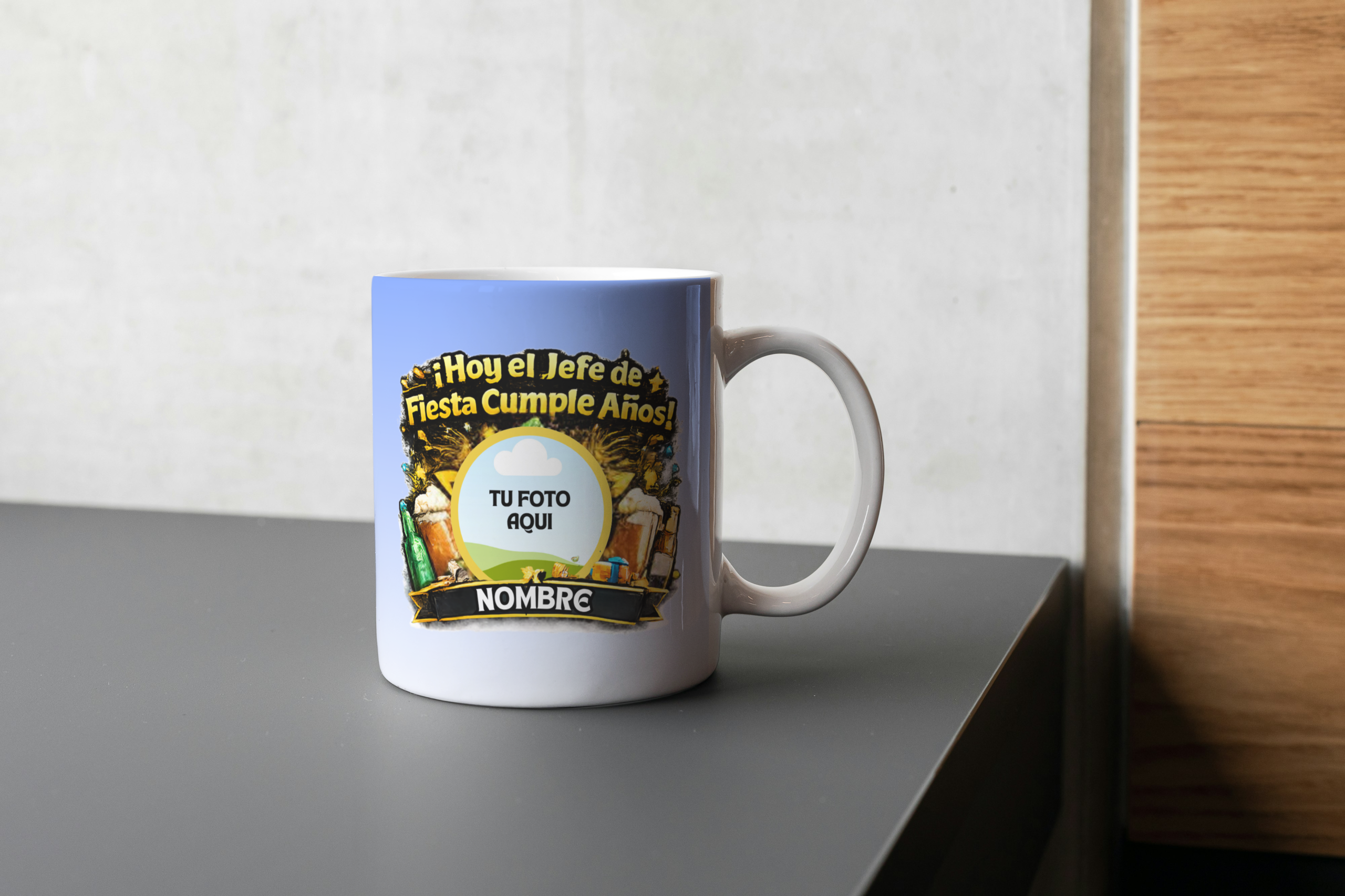 Taza personalizada Cumpleaños (M.427) - 325 ML