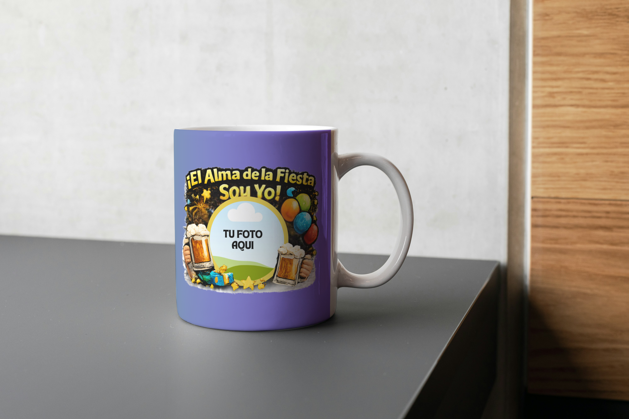 Taza personalizada Cumpleaños (M.428) - 325 ML