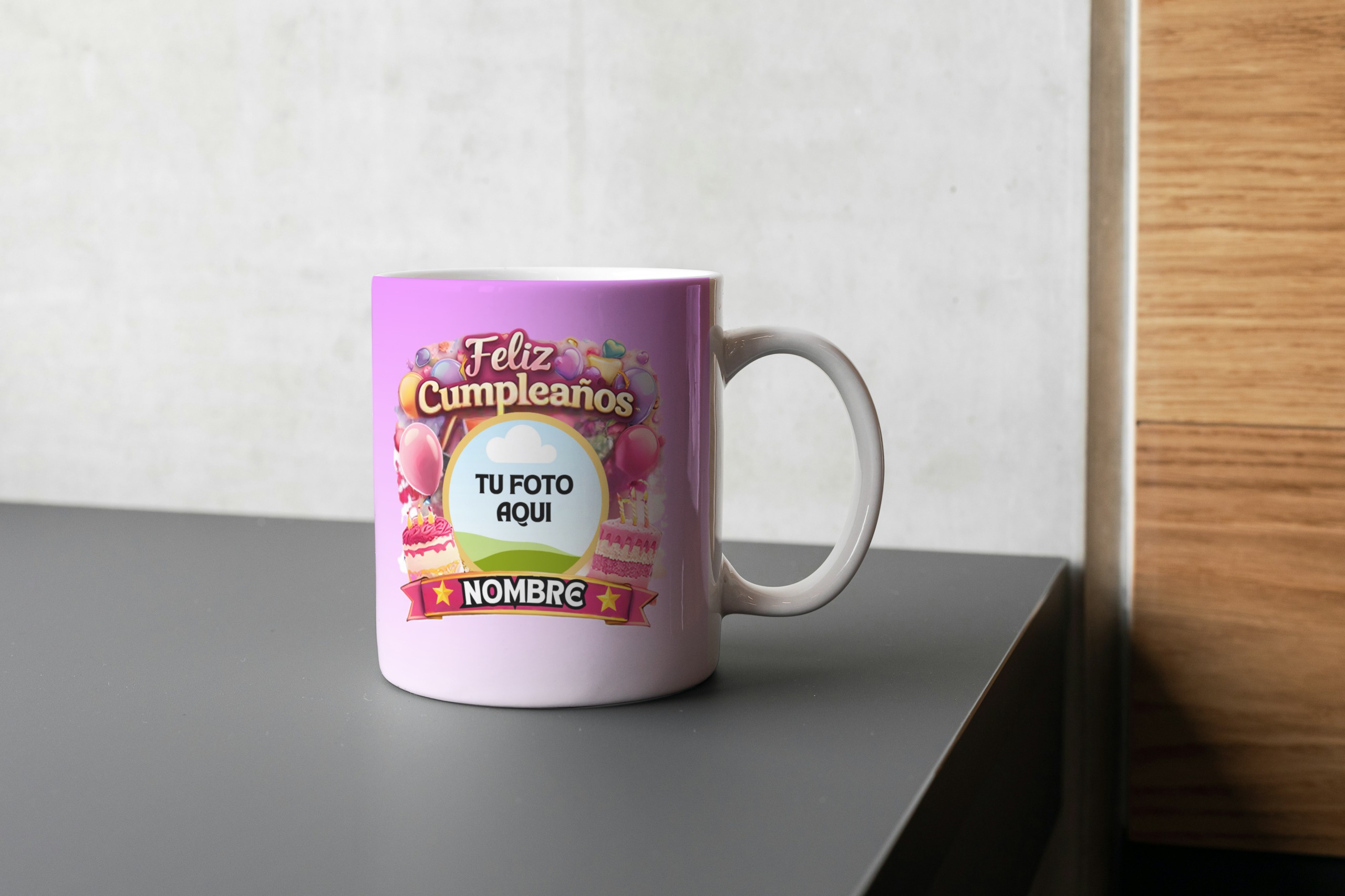 Taza personalizada Cumpleaños (M.429) - 325 ML