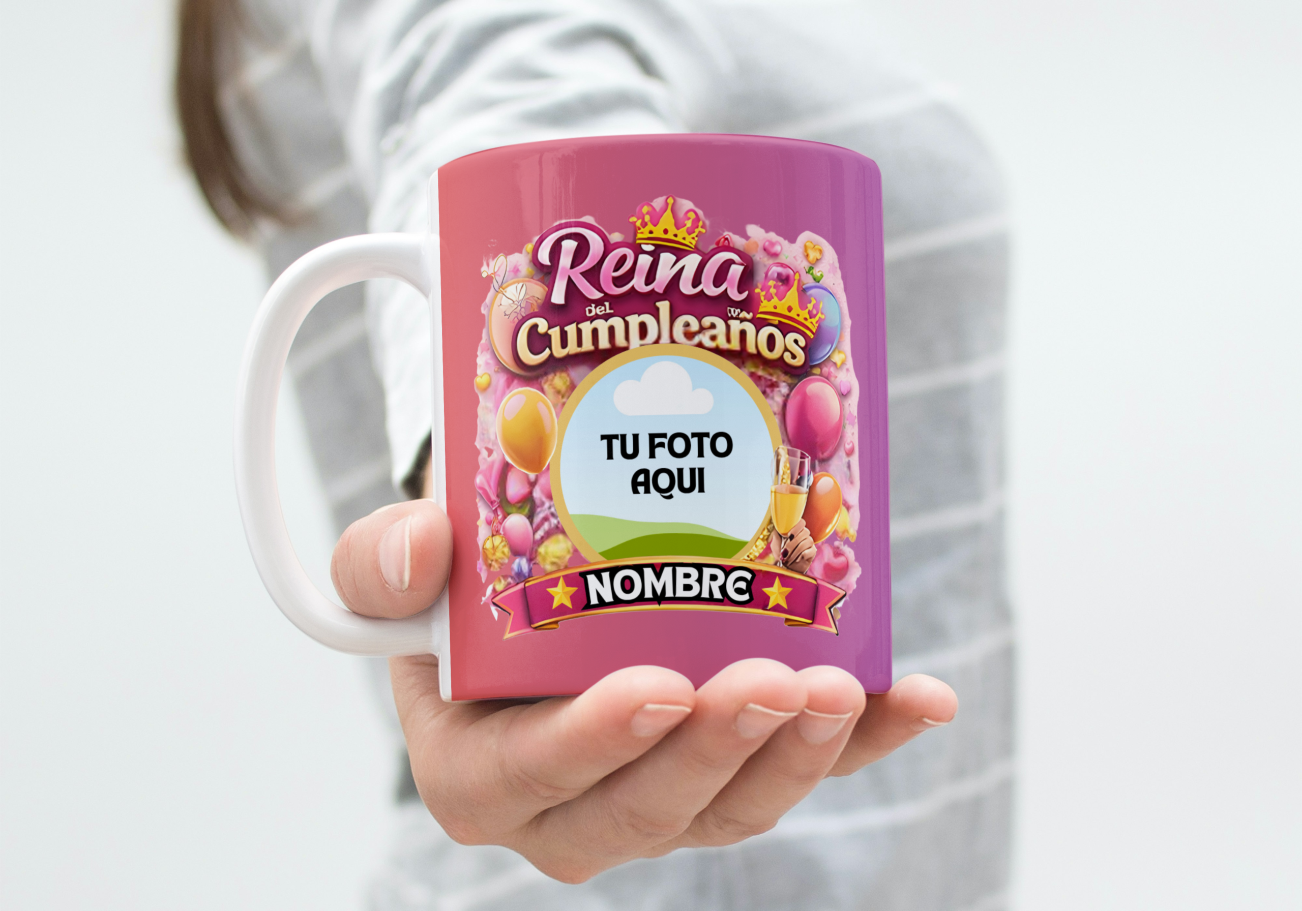 Taza personalizada Cumpleaños (M.430) - 325 ML - Imagen 2