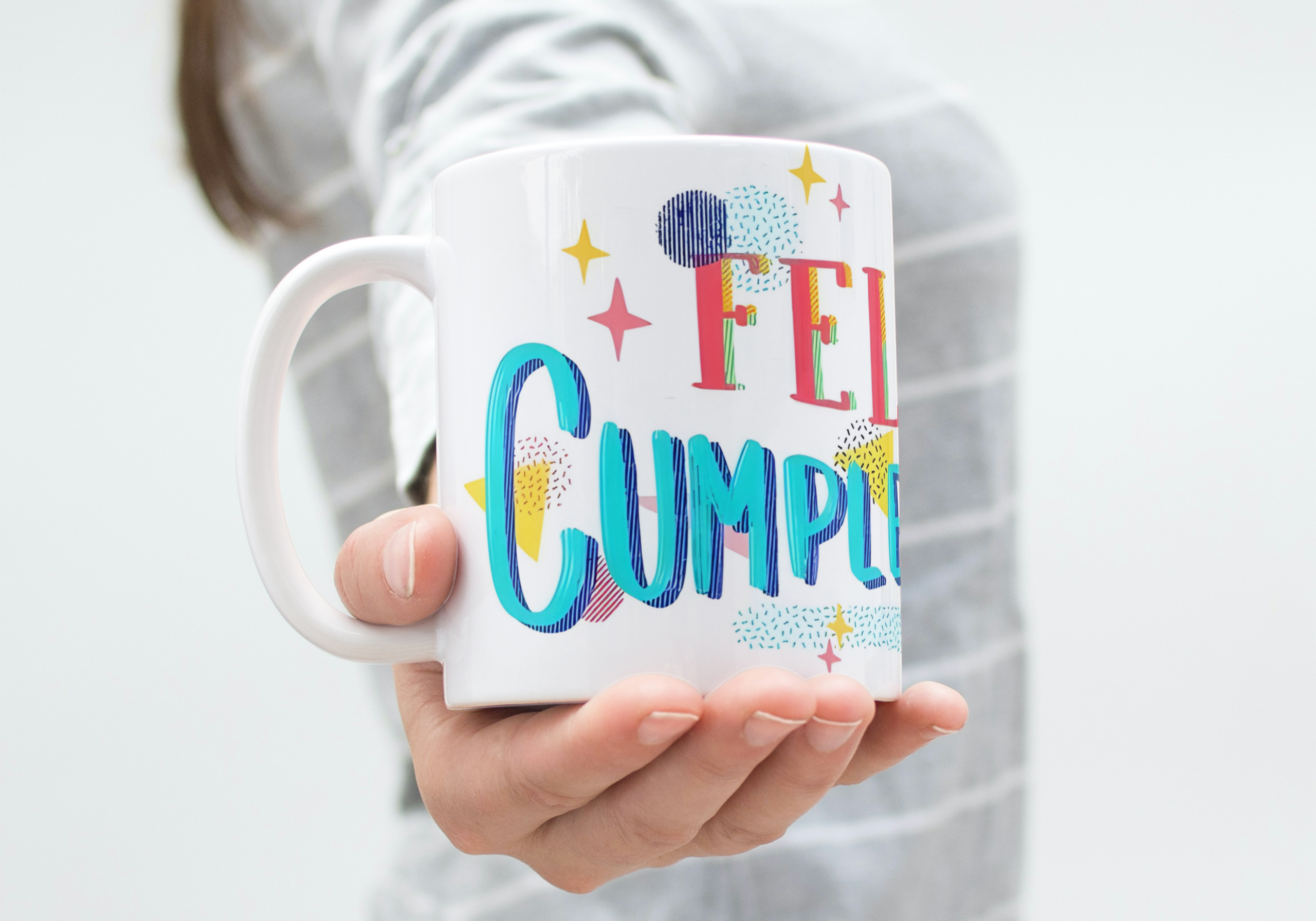 Taza personalizada Cumpleaños (M.411) - 325 ML - Imagen 2