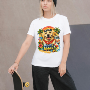 Camiseta Blanca Mujer manga corta tacto algodón 190g (P.1)