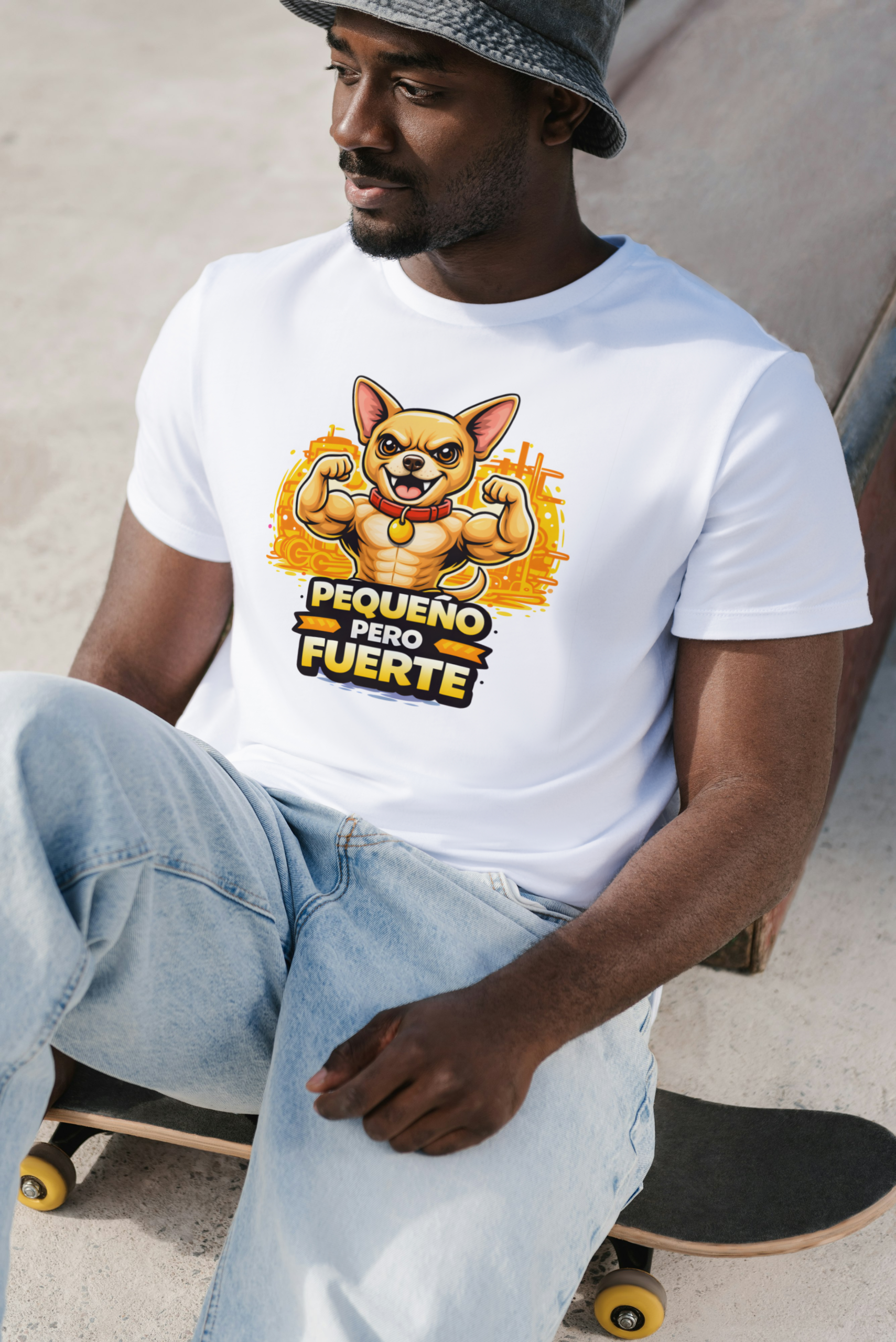 Camiseta Blanca Unisex manga corta tacto algodón 190g (P.10)