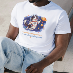 Camiseta Blanca Unisex manga corta tacto algodón 190g (P.16)