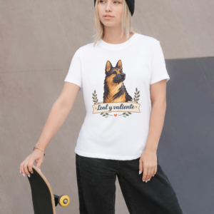 Camiseta Blanca Mujer manga corta tacto algodón 190g (P.17)
