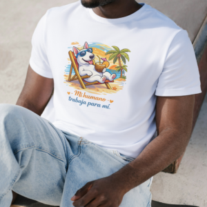 Camiseta Blanca Unisex manga corta tacto algodón 190g (P.18)