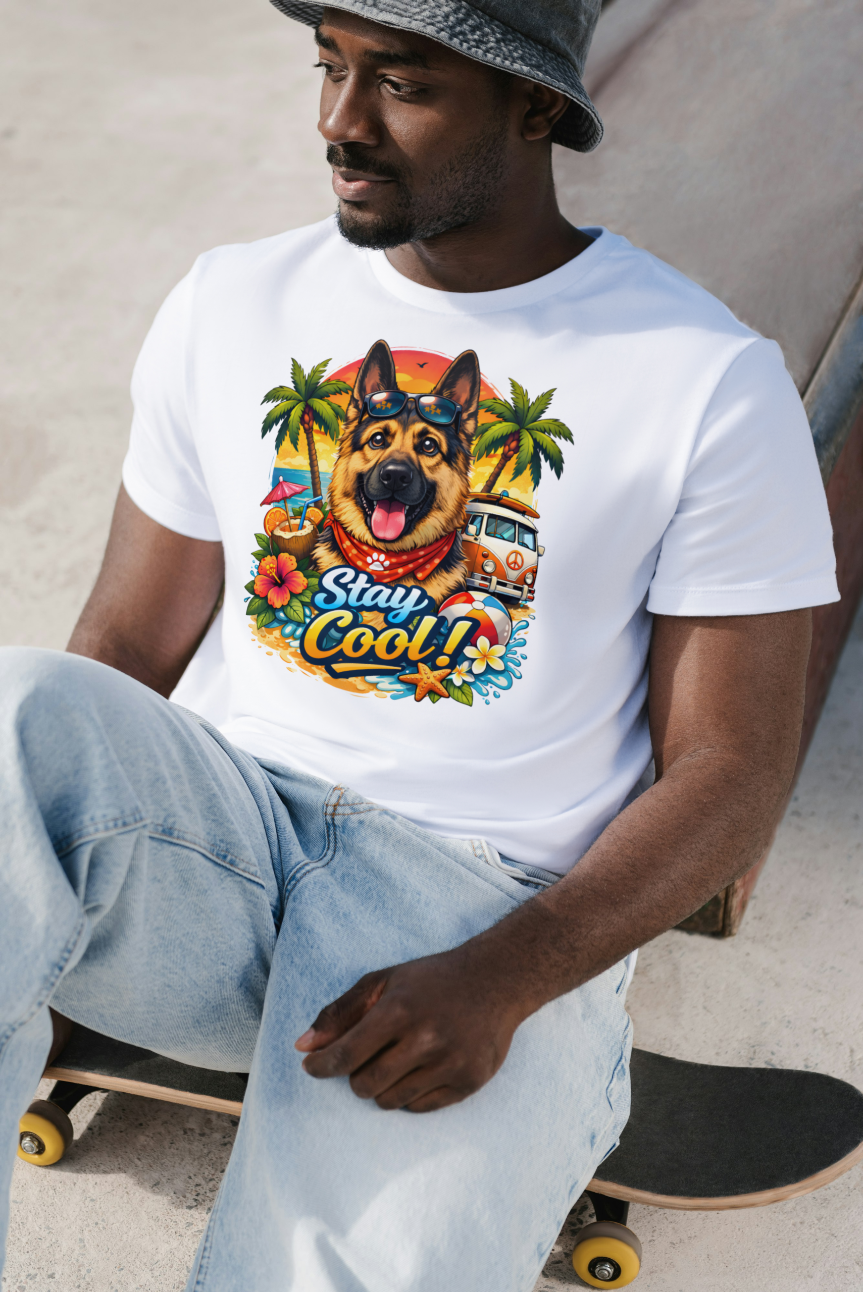 Camiseta Blanca Unisex manga corta tacto algodón 190g (P.3)