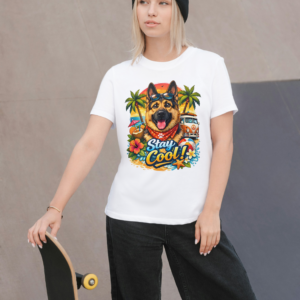 Camiseta Blanca Mujer manga corta tacto algodón 190g (P.3)